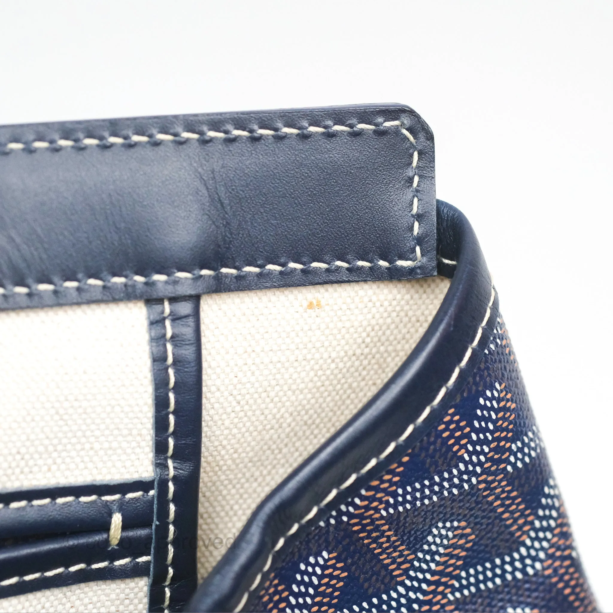 Goyard Goyardine Bellechasse PM Navy