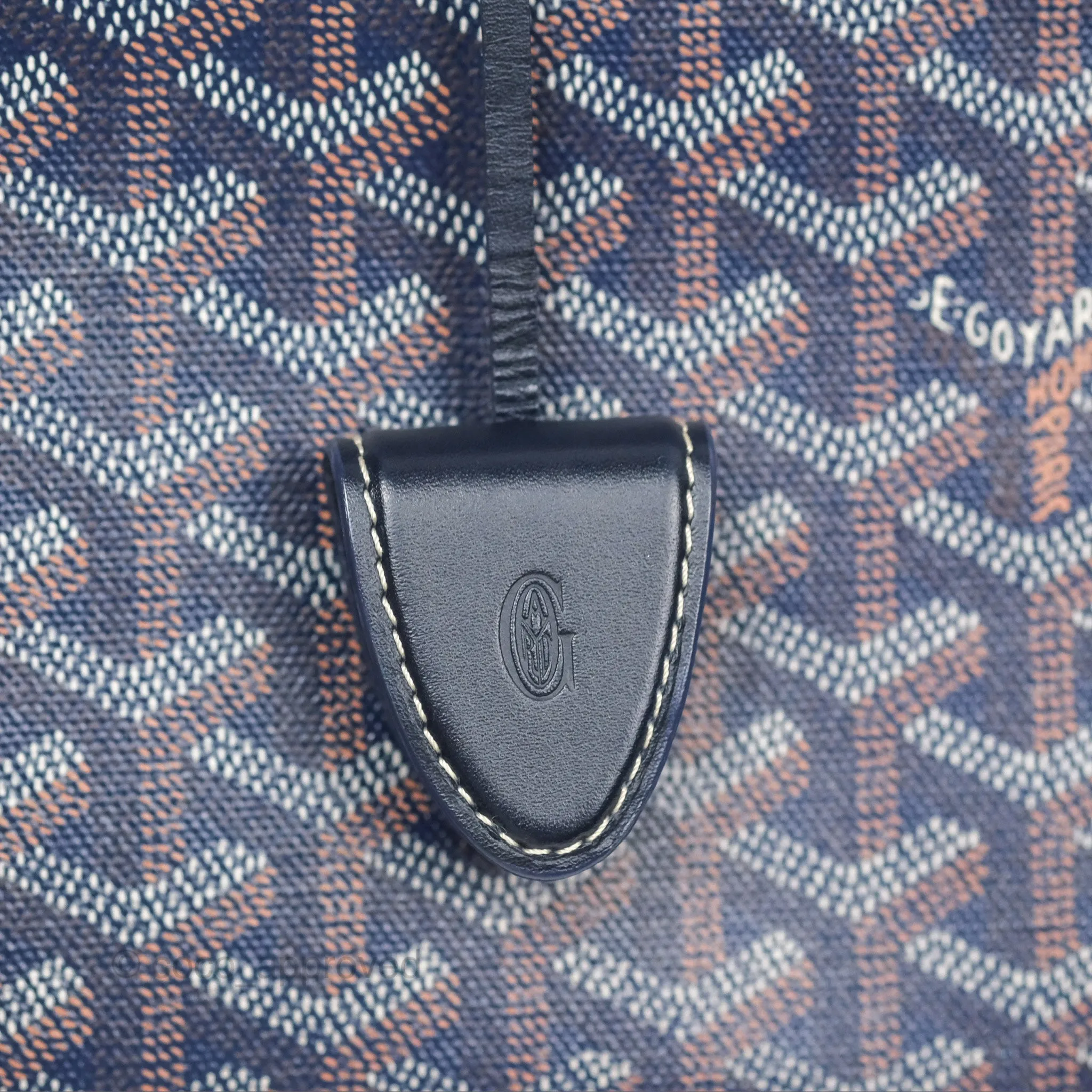 Goyard Goyardine Bellechasse PM Navy