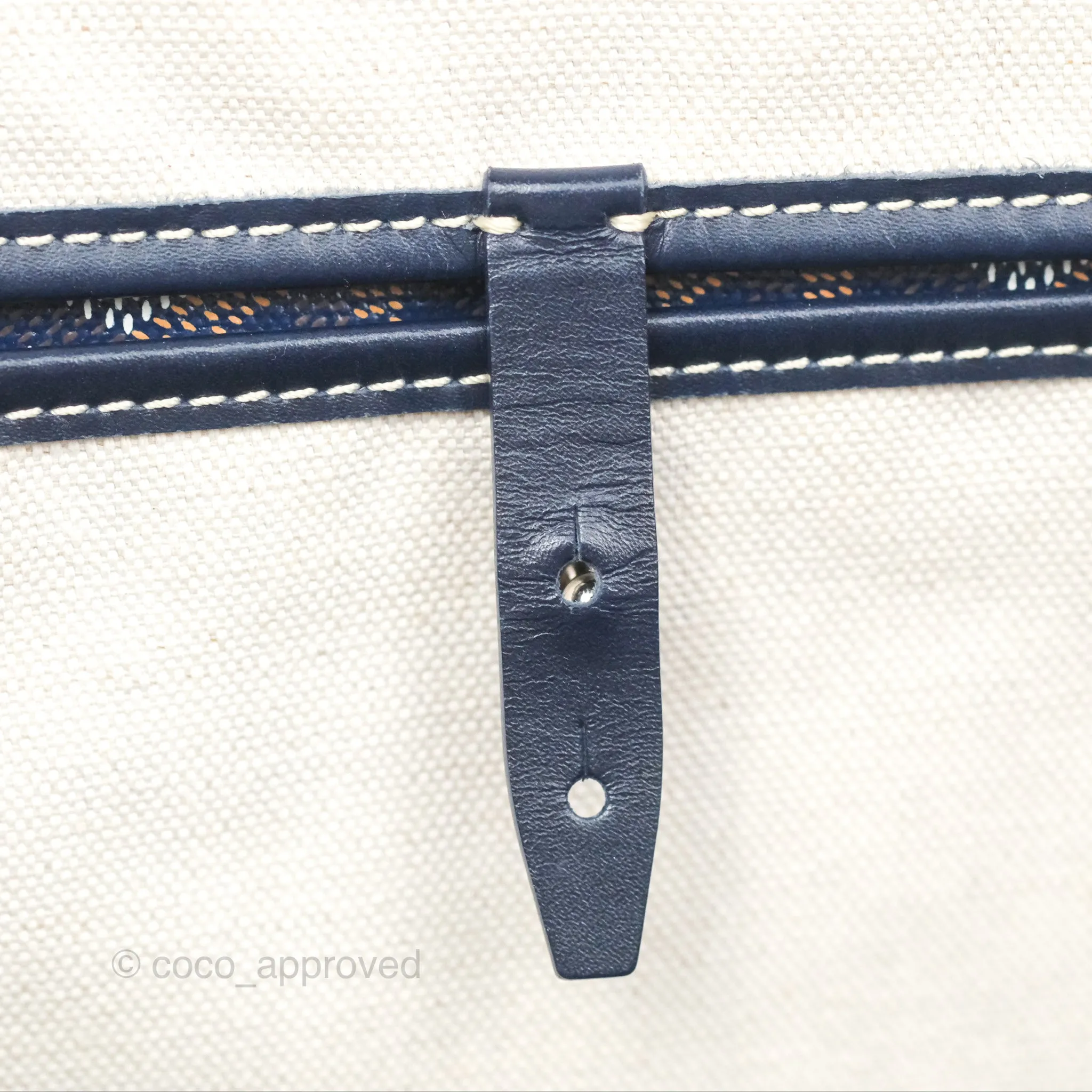 Goyard Goyardine Bellechasse PM Navy