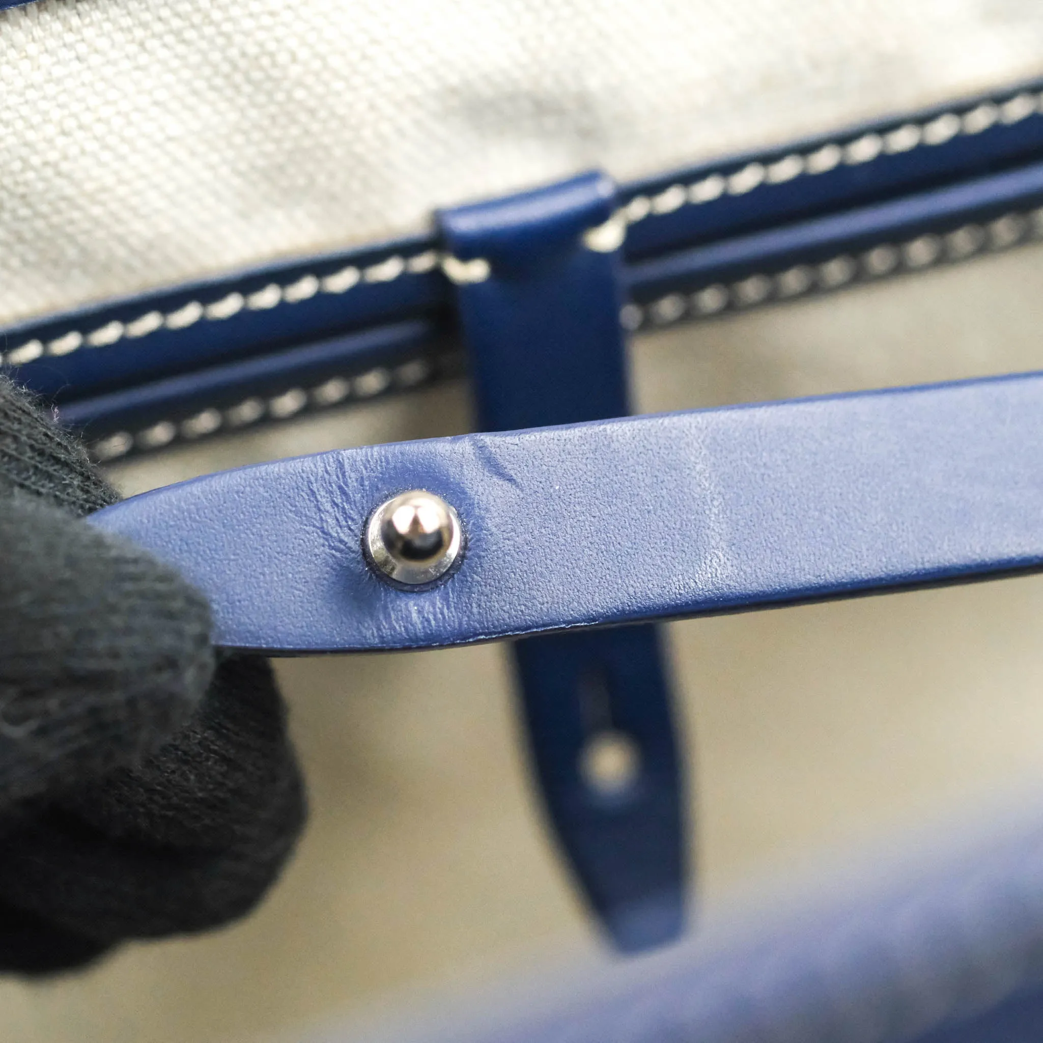 Goyard Goyardine Bellechasse PM Navy
