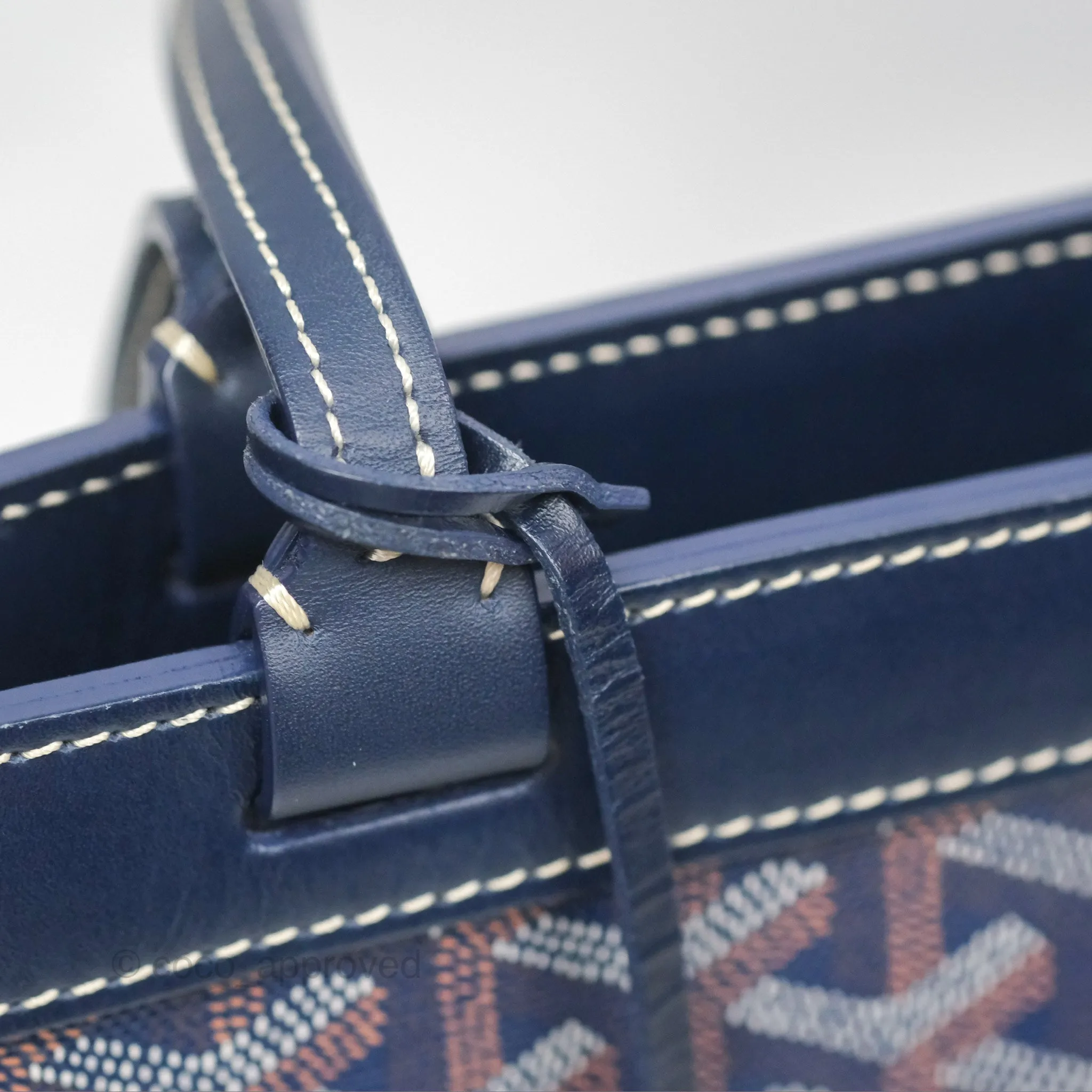 Goyard Goyardine Bellechasse PM Navy
