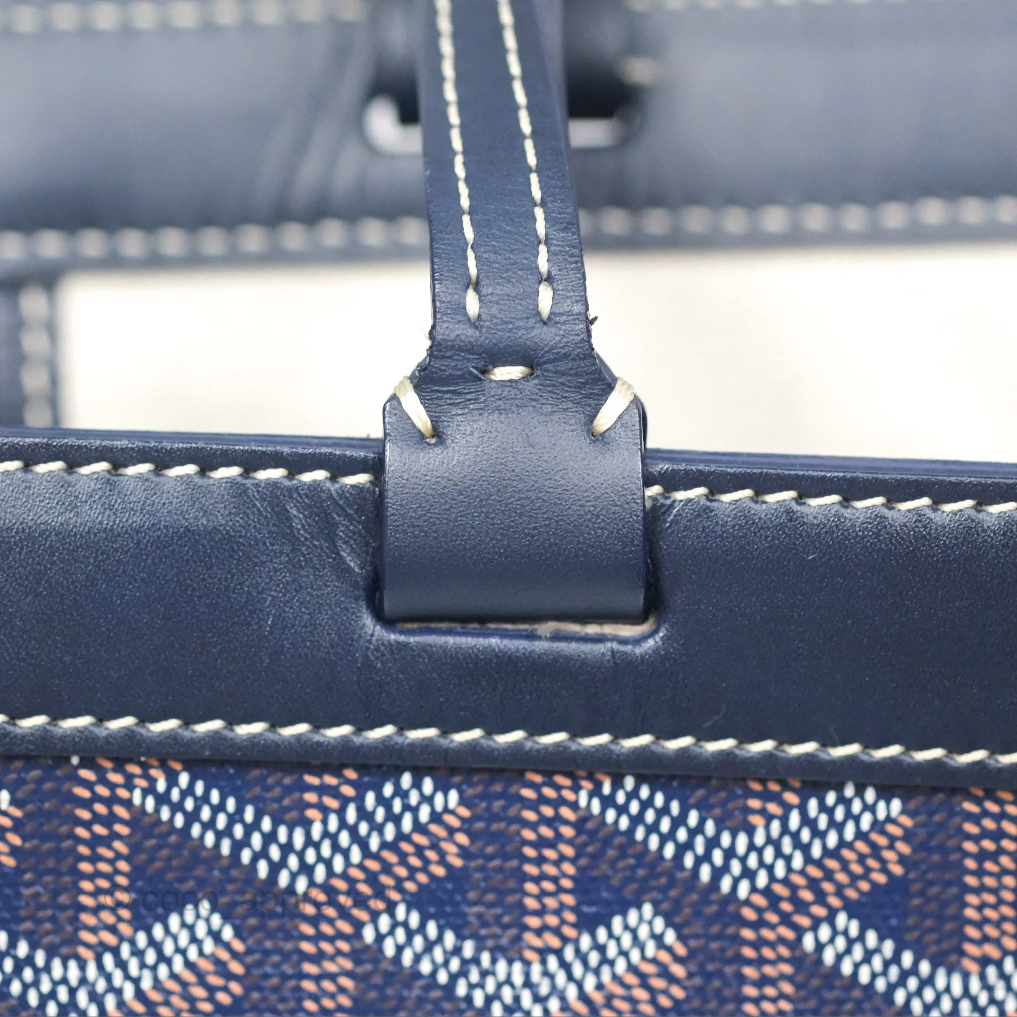 Goyard Goyardine Bellechasse PM Navy