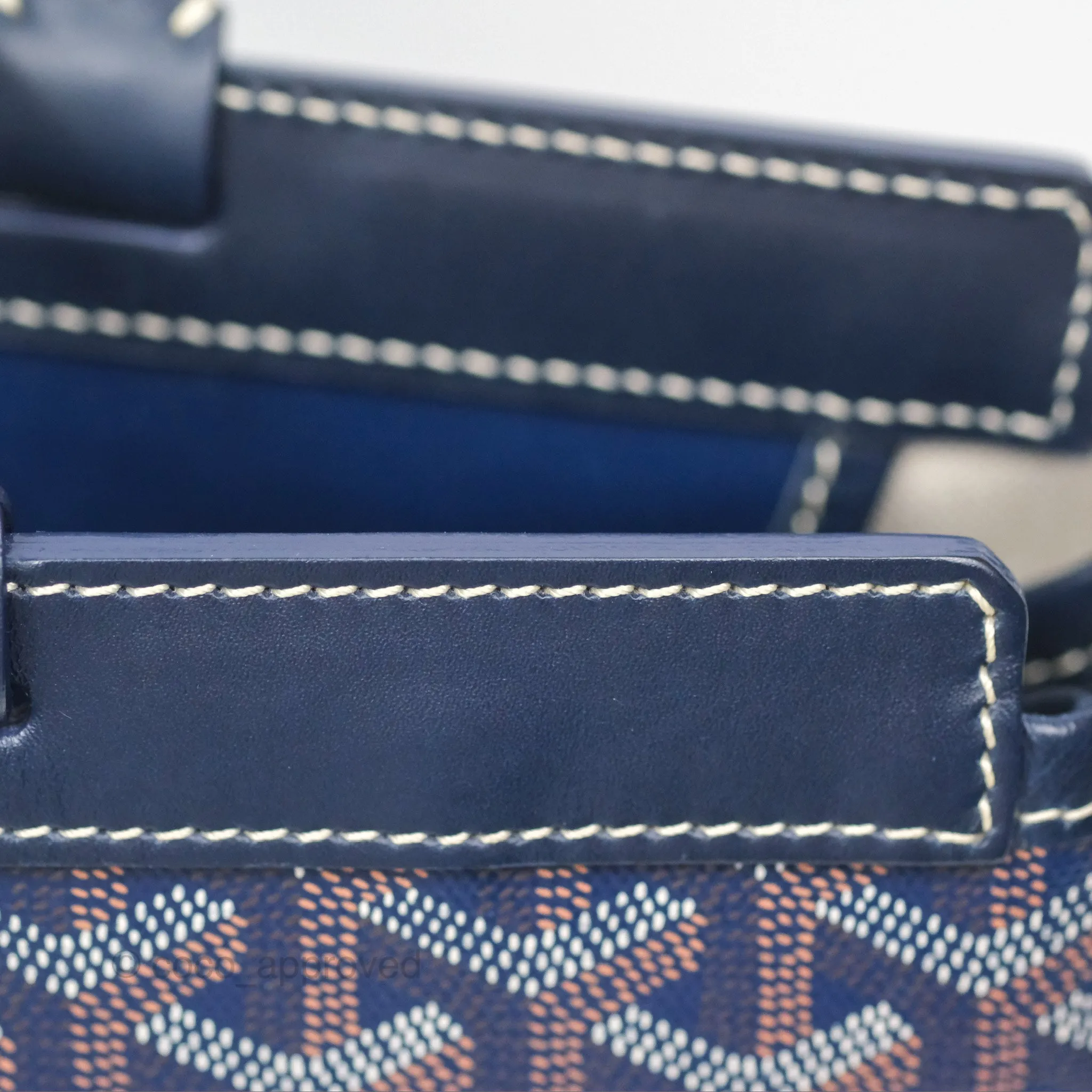 Goyard Goyardine Bellechasse PM Navy