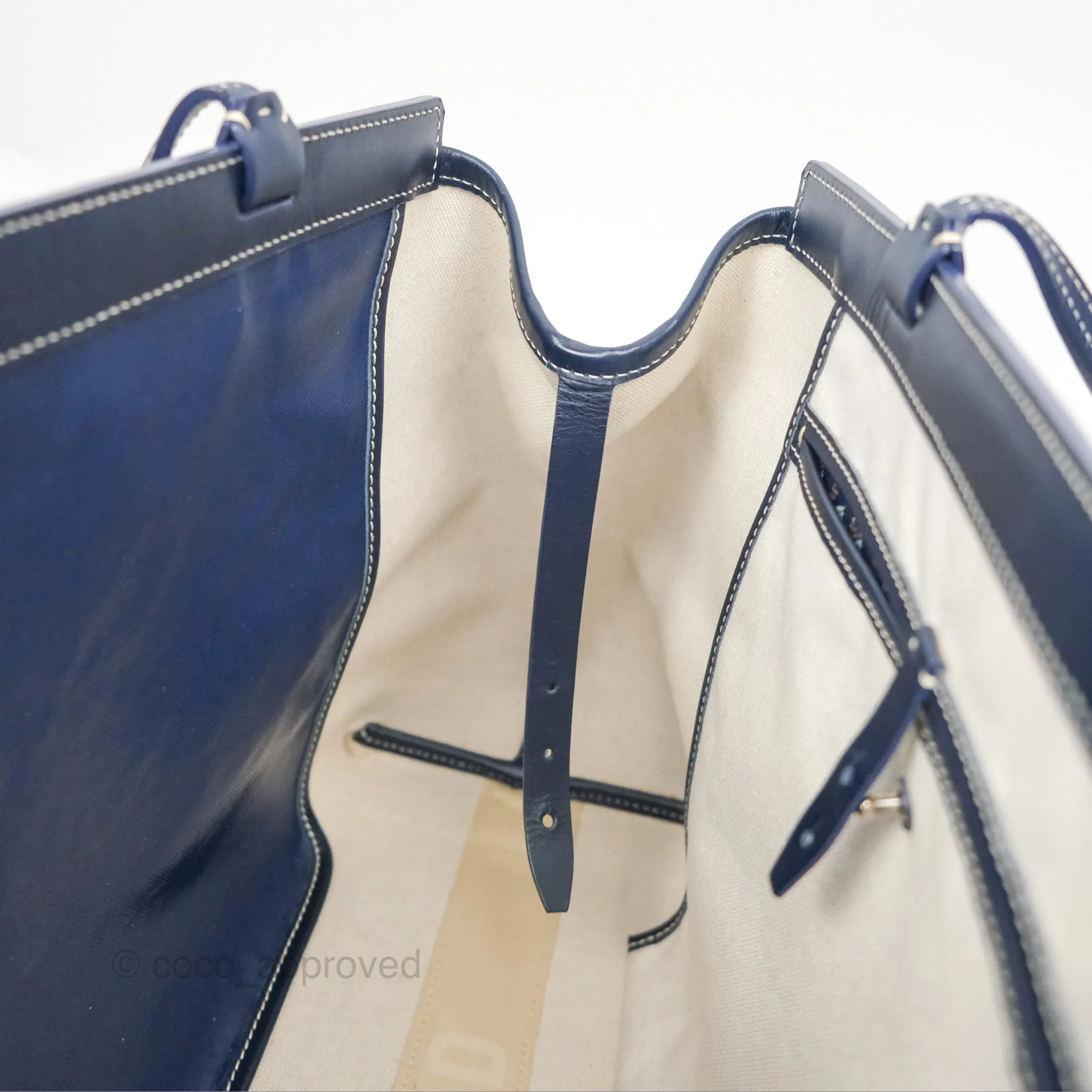 Goyard Goyardine Bellechasse PM Navy
