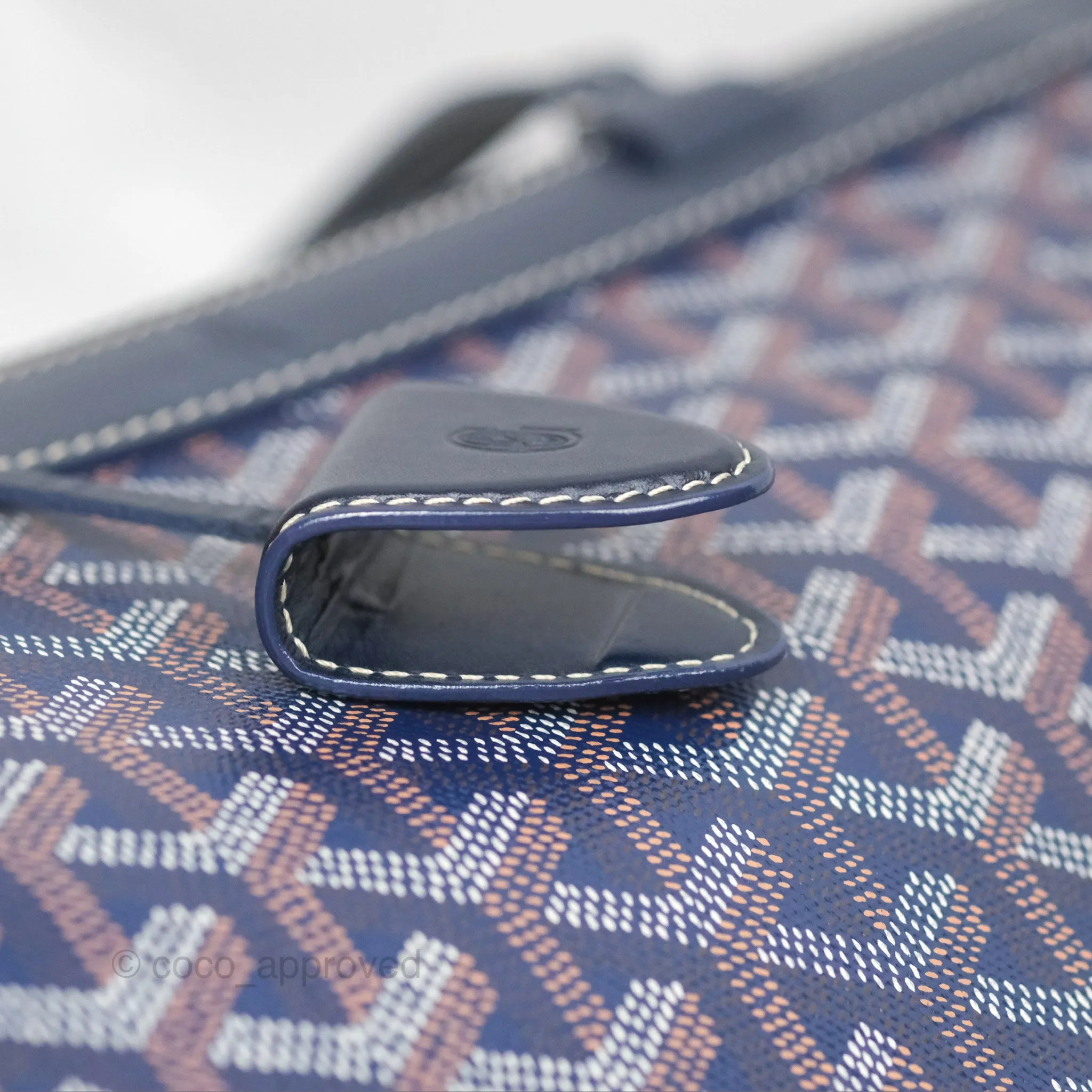 Goyard Goyardine Bellechasse PM Navy
