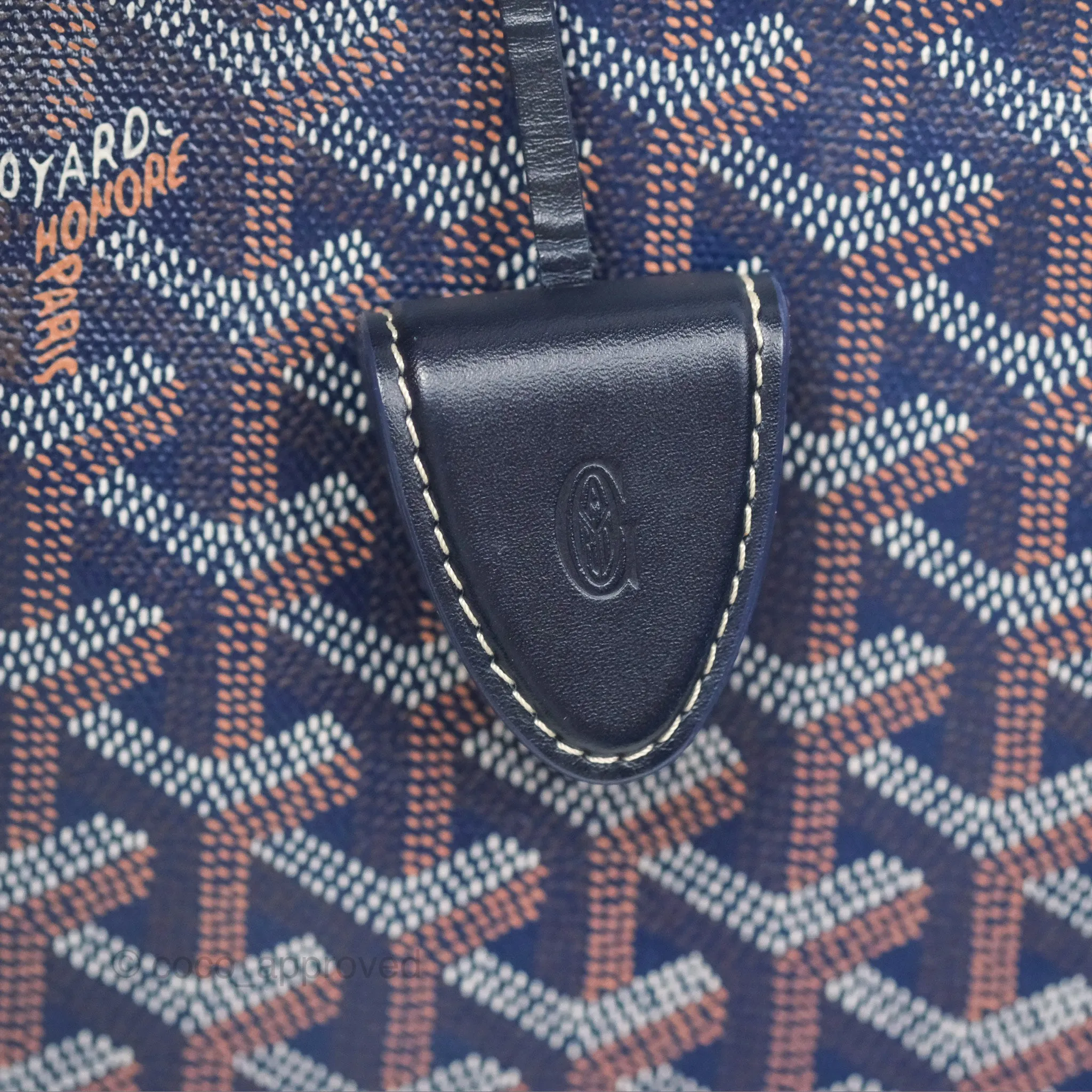 Goyard Goyardine Bellechasse PM Navy