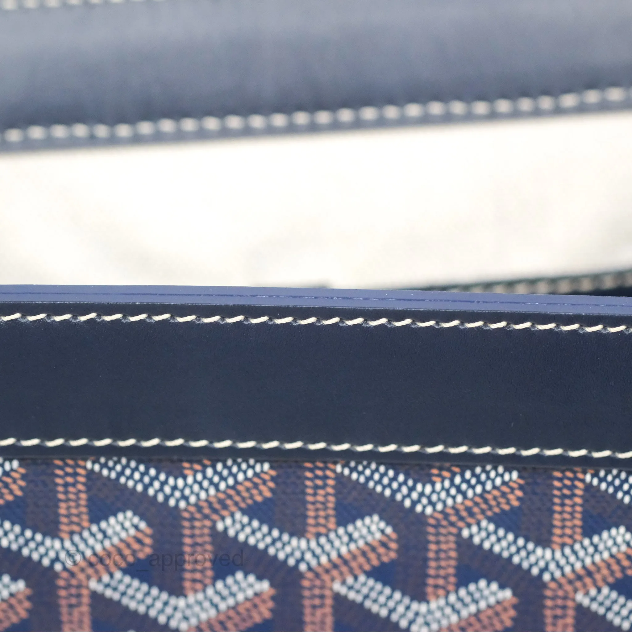 Goyard Goyardine Bellechasse PM Navy