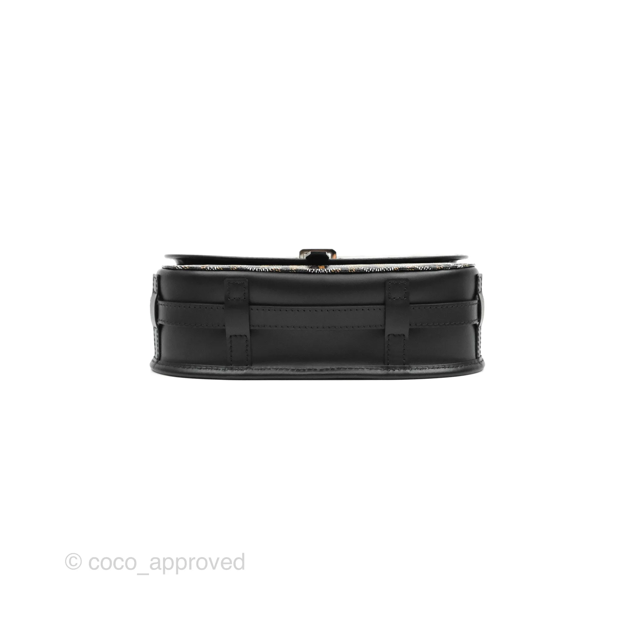 Goyard Goyardine Belvedere II PM Messenger Bag Black