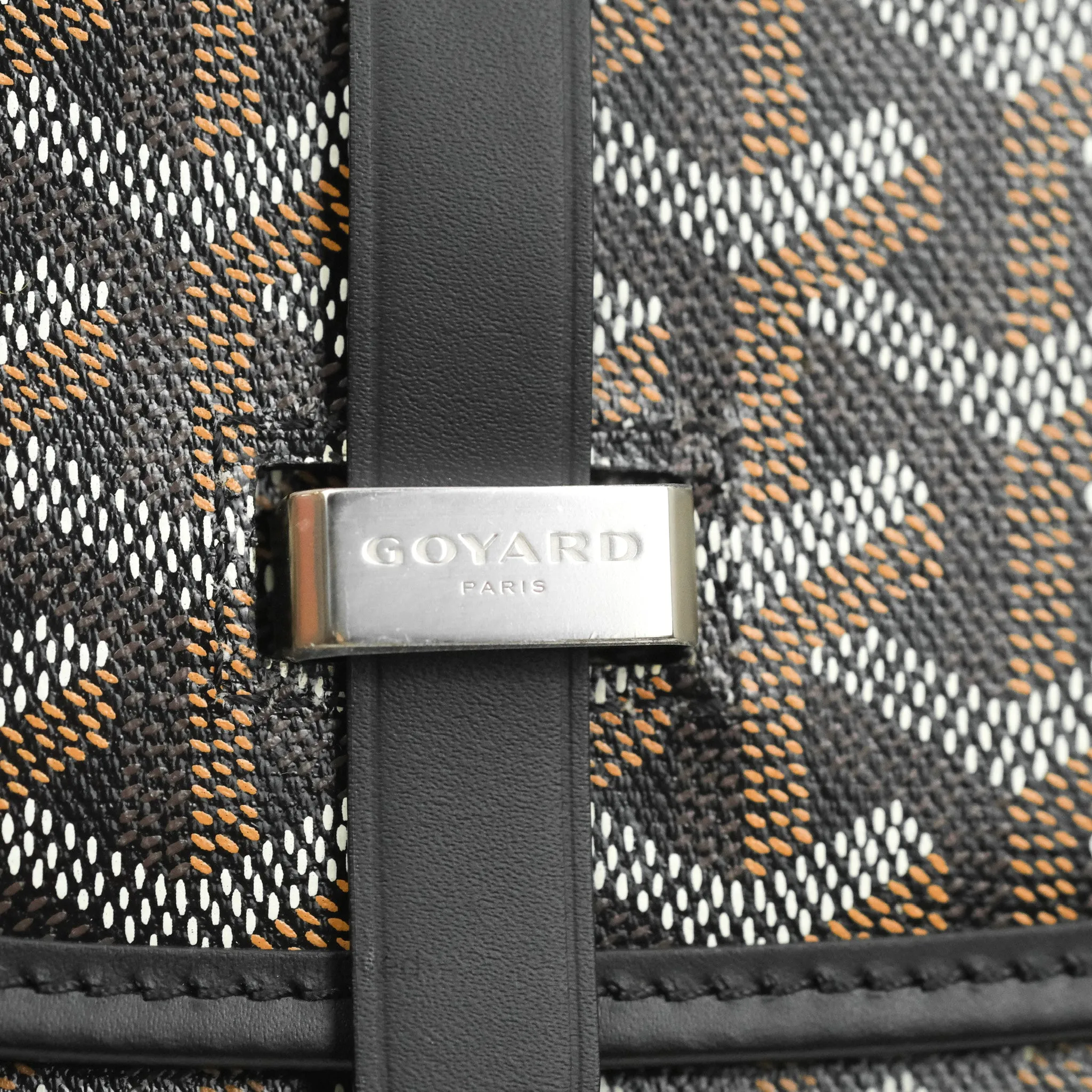 Goyard Goyardine Belvedere II PM Messenger Bag Black