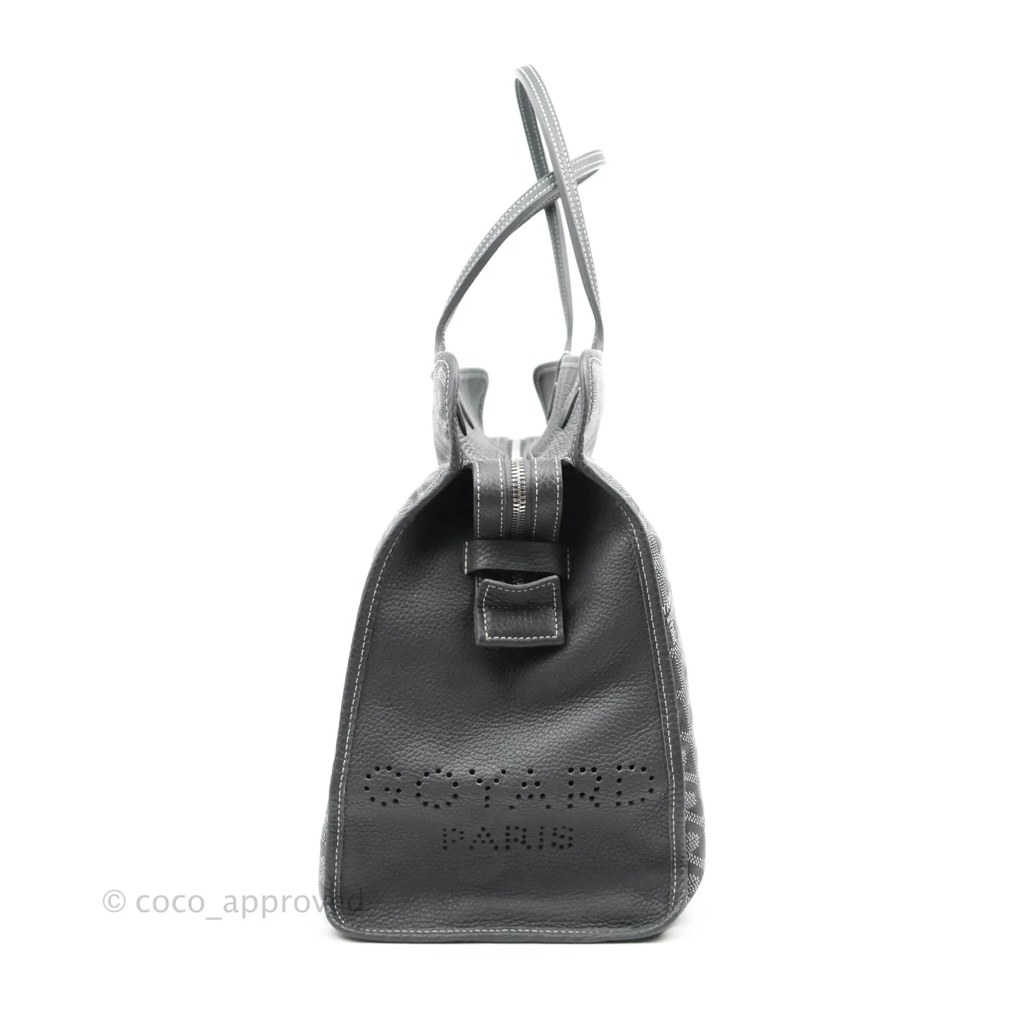 Goyard Goyardine Grey Sac Hardy PM