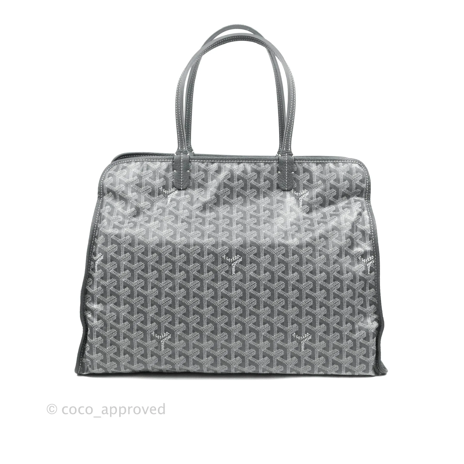 Goyard Goyardine Grey Sac Hardy PM