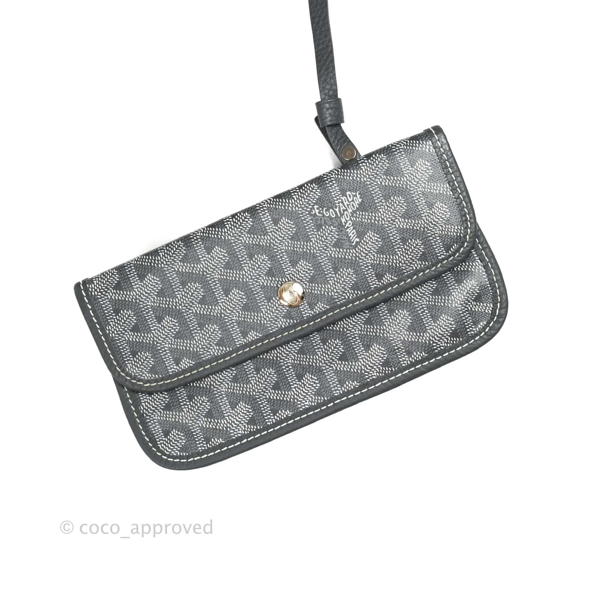 Goyard Goyardine Grey Sac Hardy PM