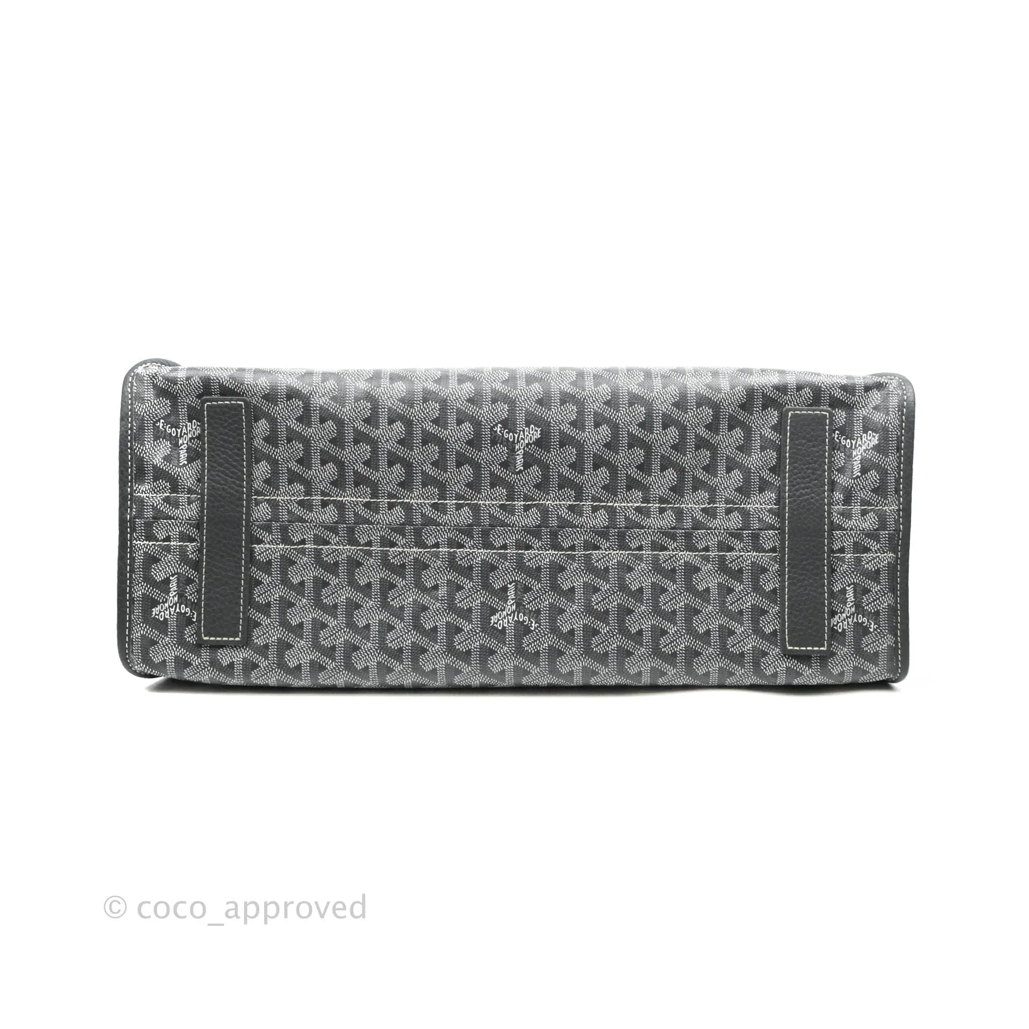 Goyard Goyardine Grey Sac Hardy PM