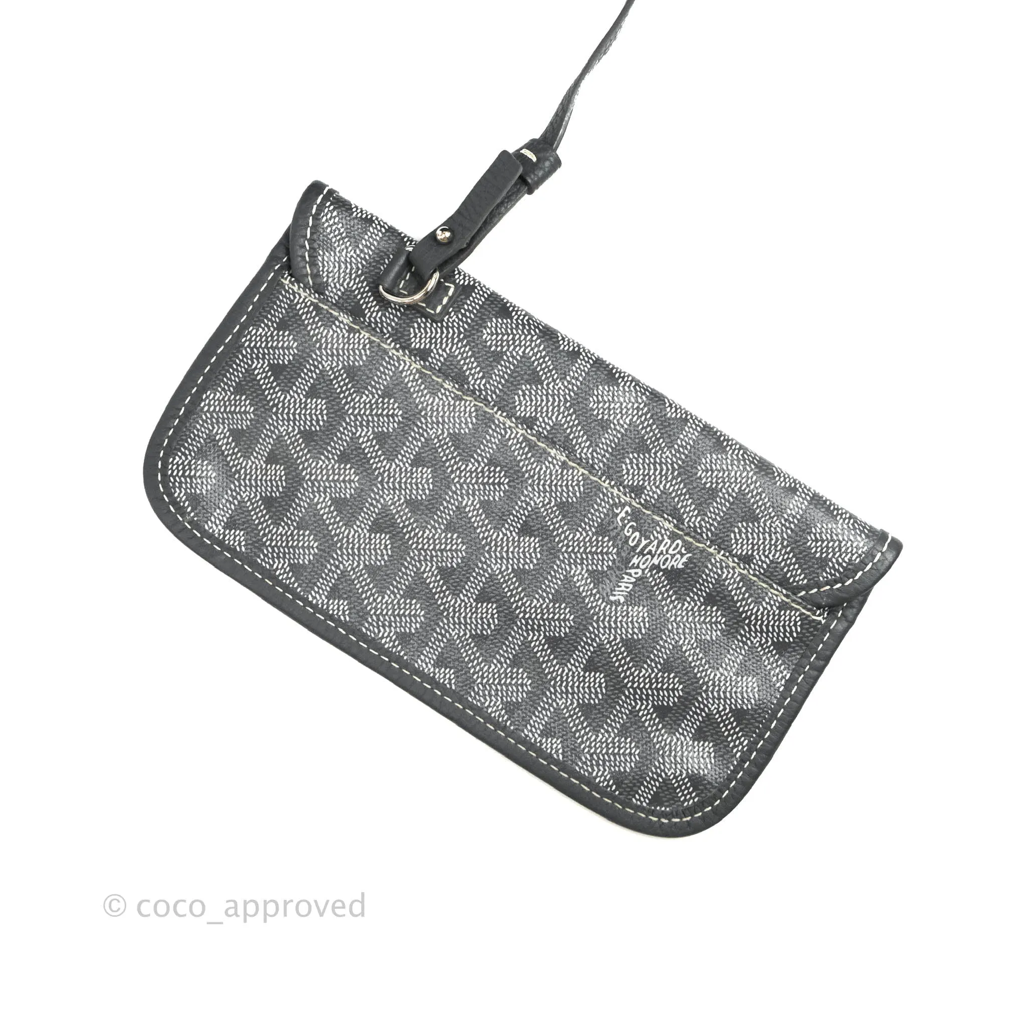 Goyard Goyardine Grey Sac Hardy PM