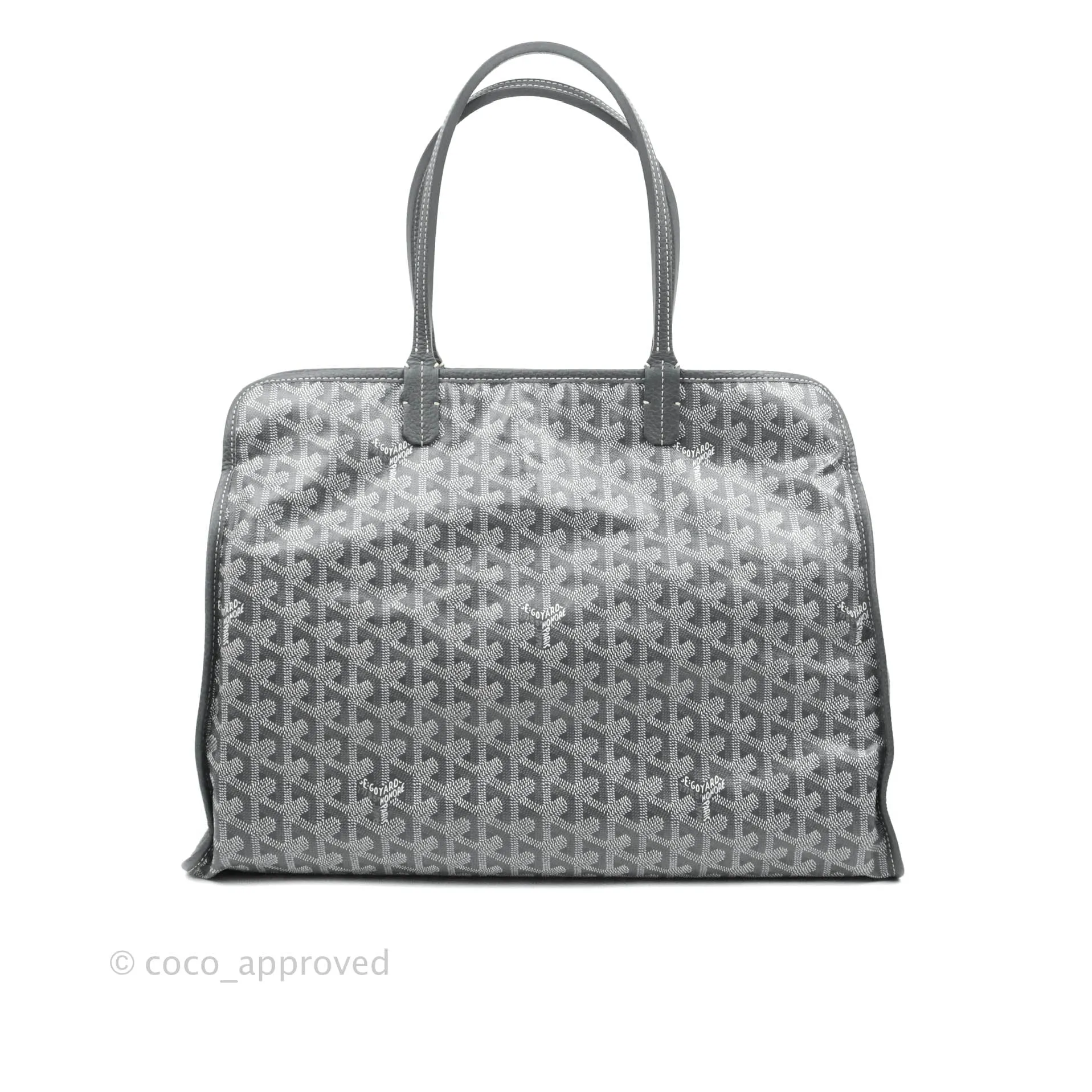 Goyard Goyardine Grey Sac Hardy PM