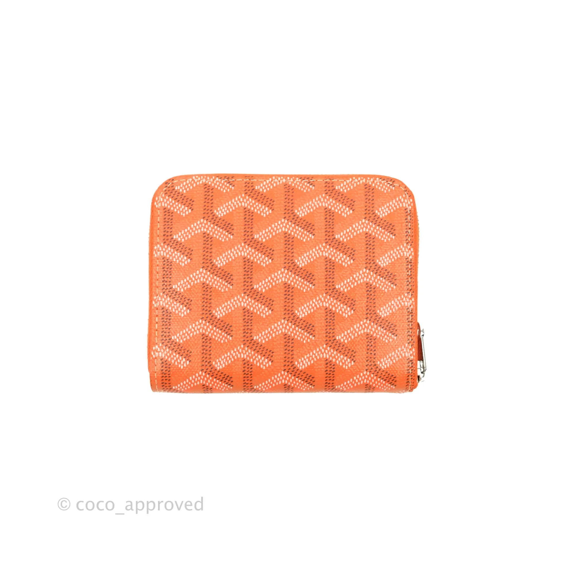 Goyard Goyardine Matignon PM Wallet Orange