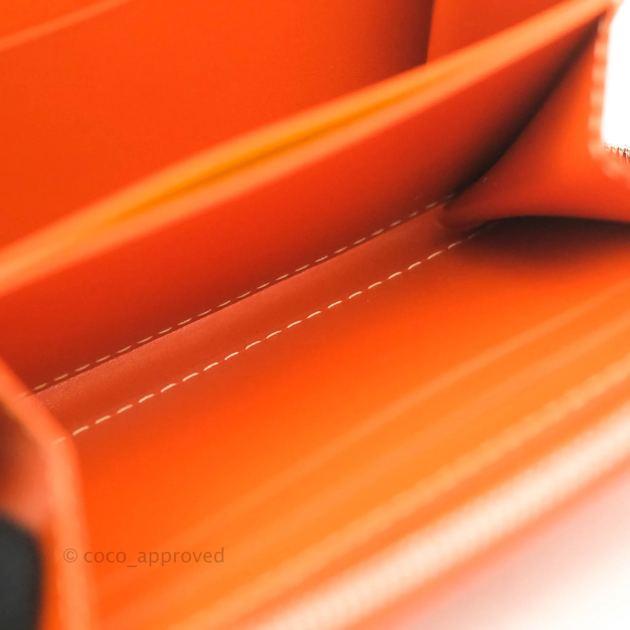 Goyard Goyardine Matignon PM Wallet Orange