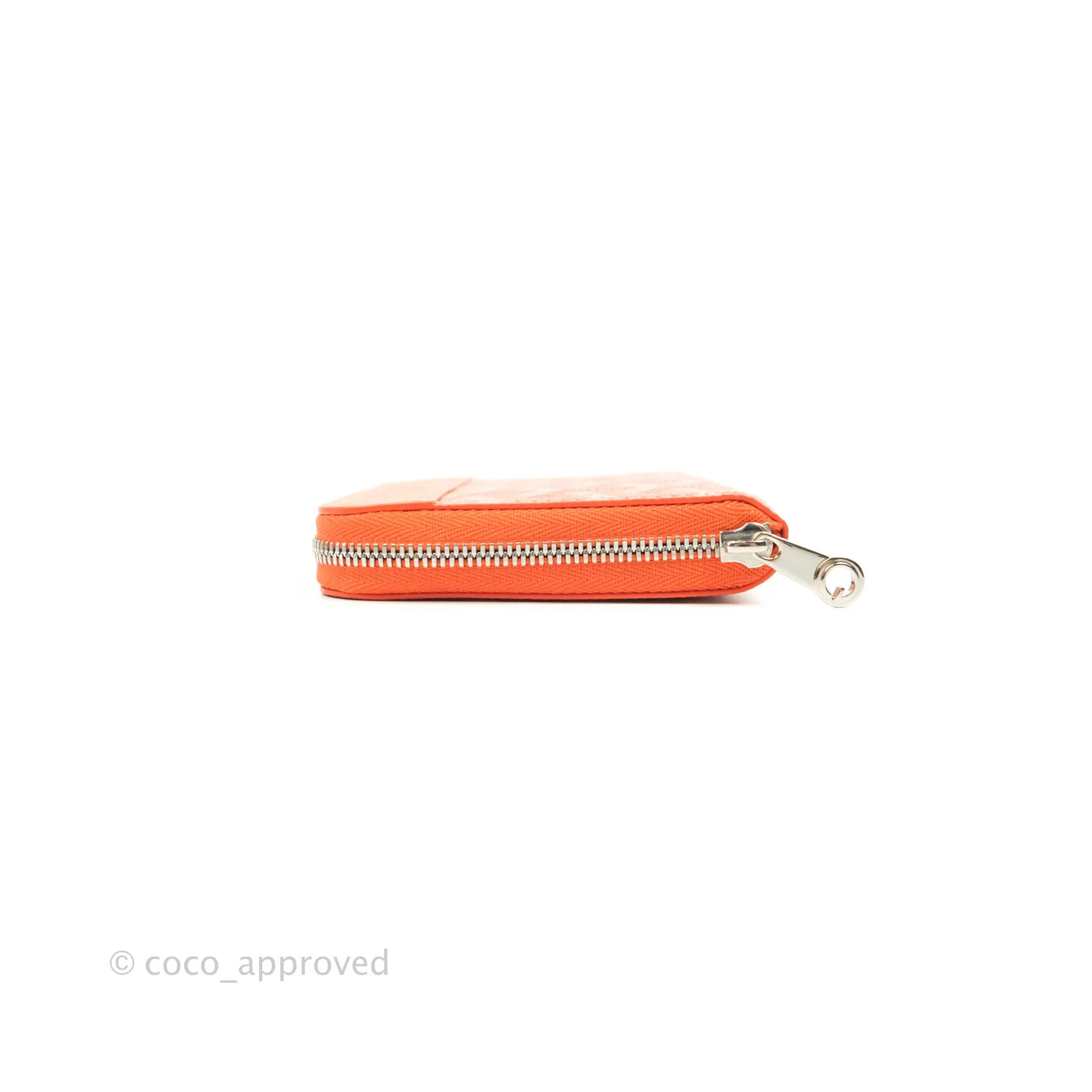 Goyard Goyardine Matignon PM Wallet Orange