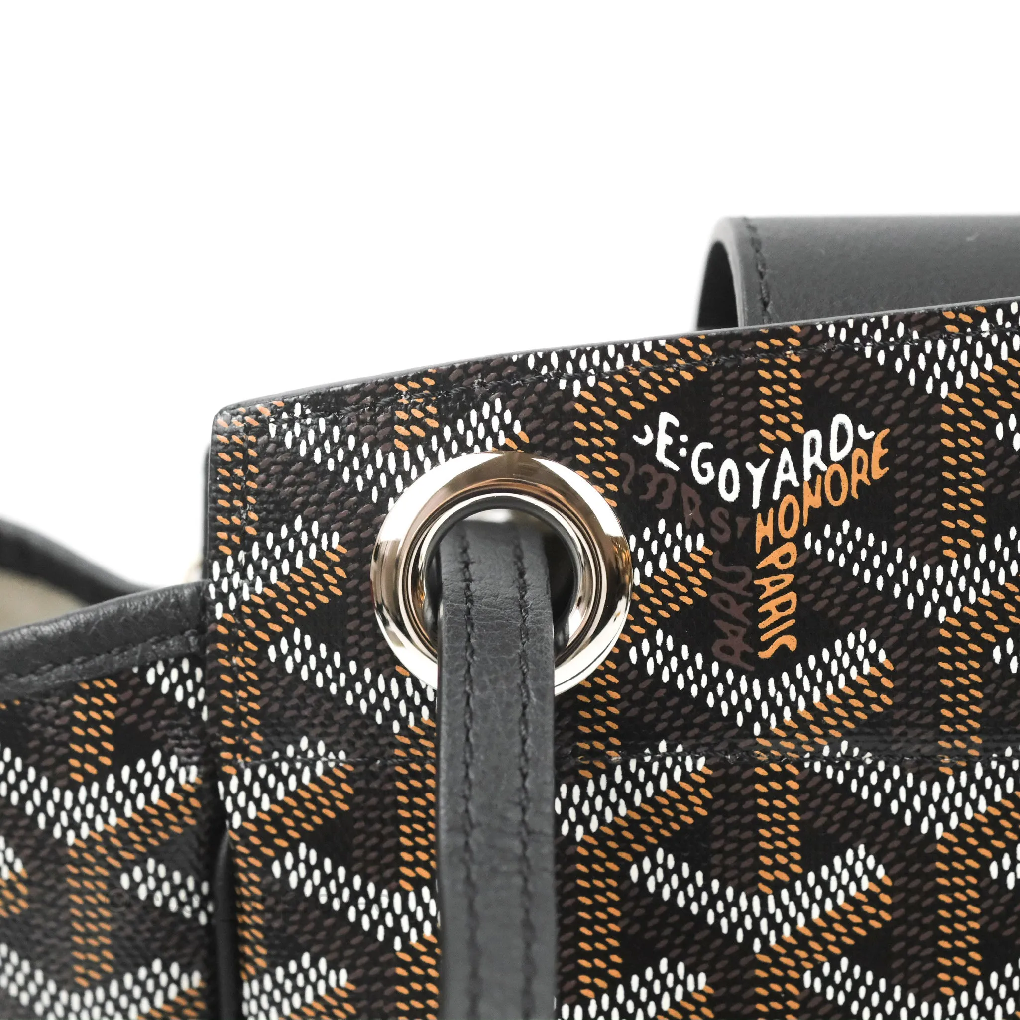 Goyard Goyardine Rouette PM Black