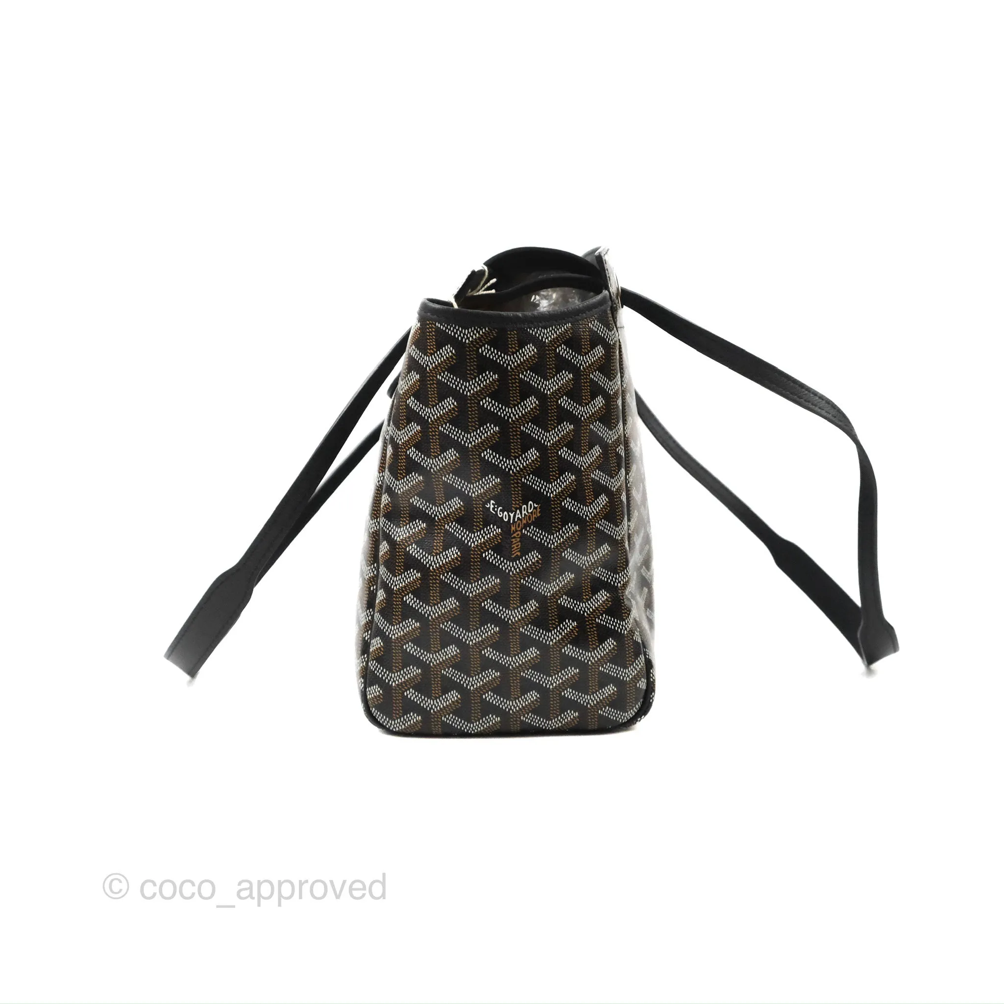 Goyard Goyardine Rouette PM Black
