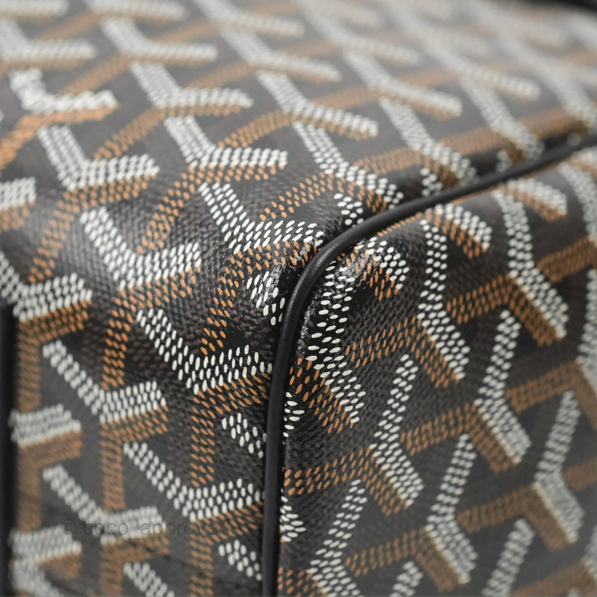 Goyard Goyardine Rouette PM Black