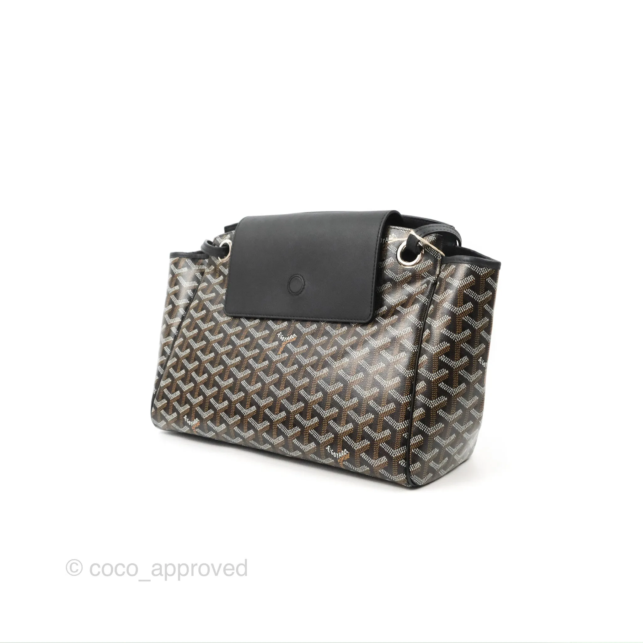 Goyard Goyardine Rouette PM Black