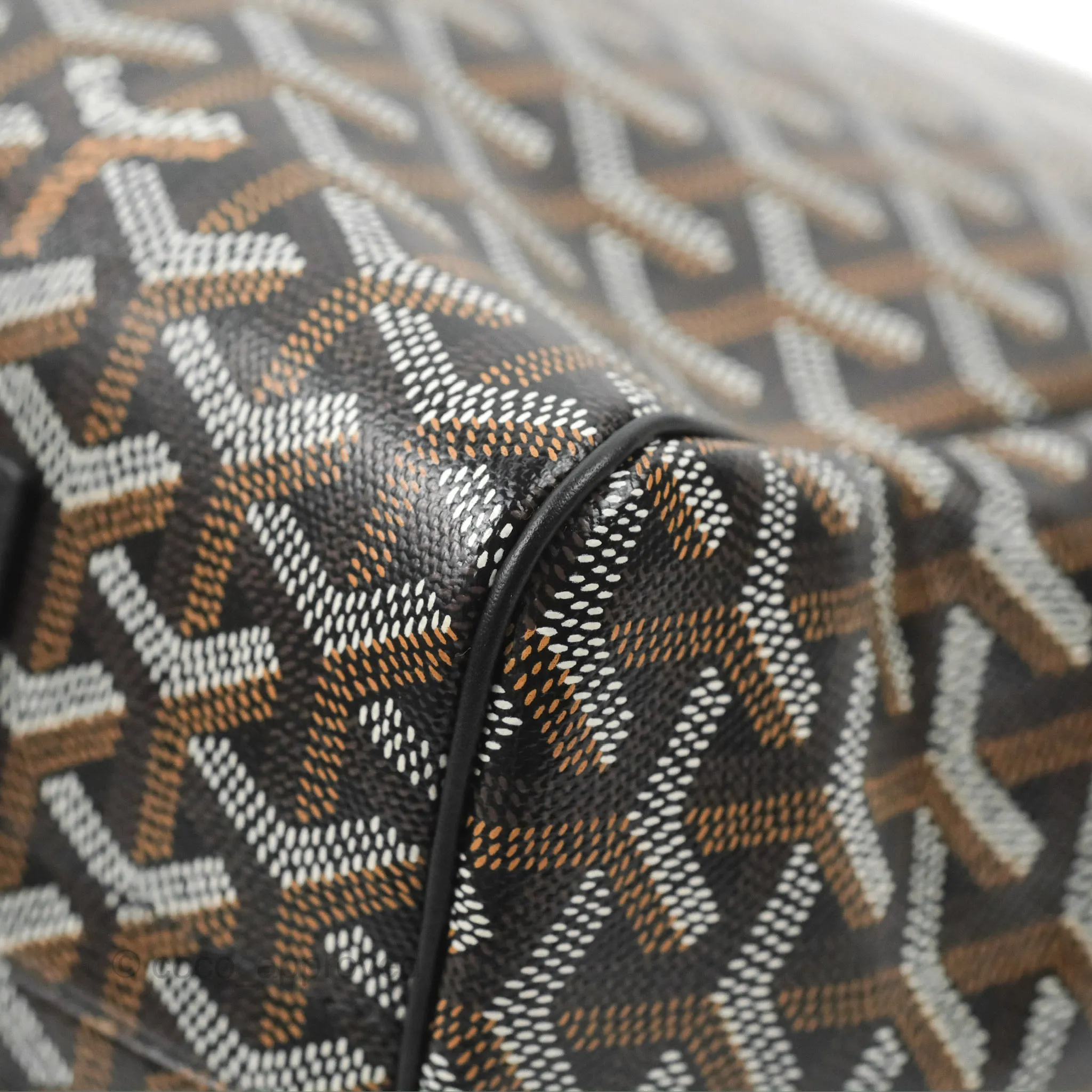 Goyard Goyardine Rouette PM Black