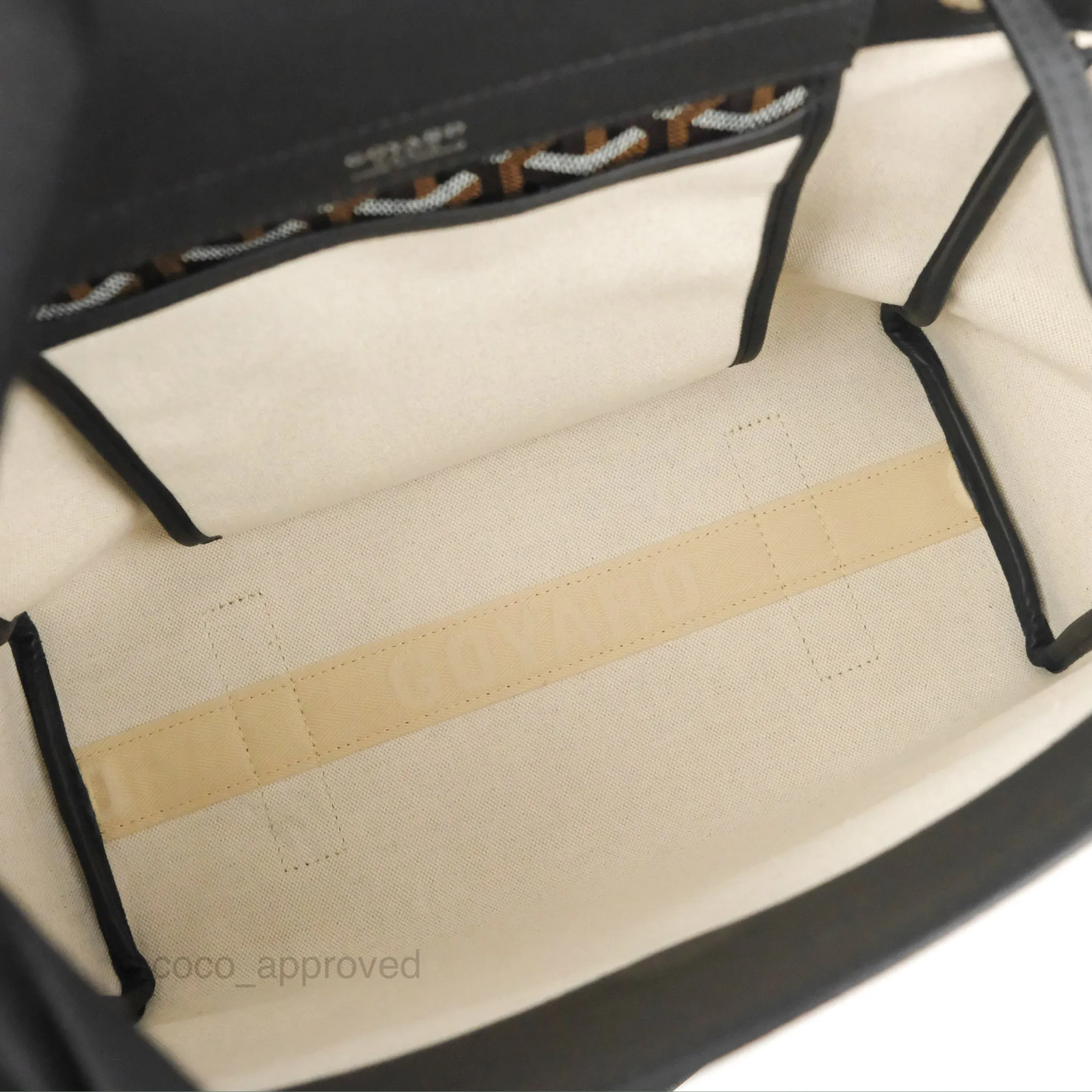 Goyard Goyardine Rouette PM Black
