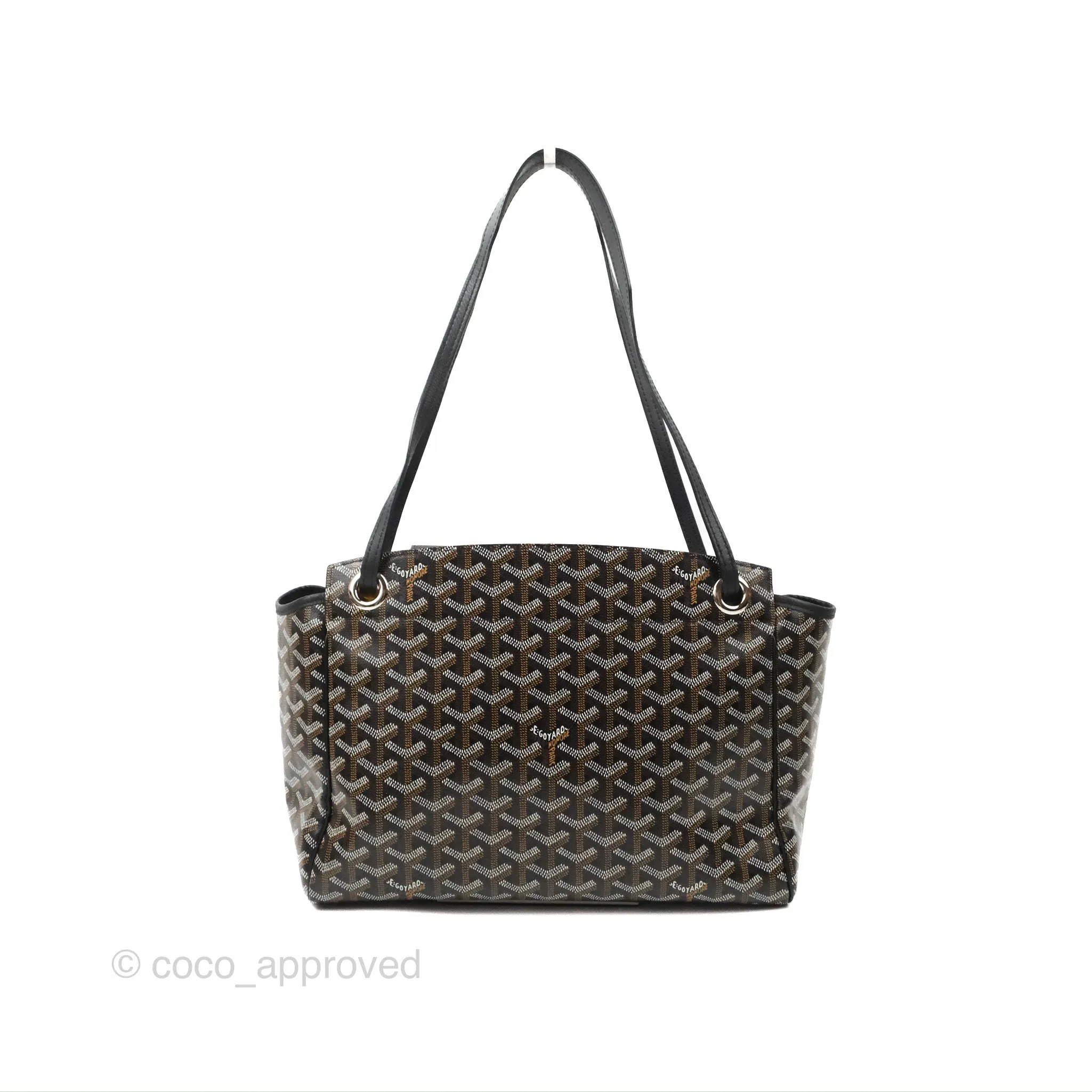 Goyard Goyardine Rouette PM Black