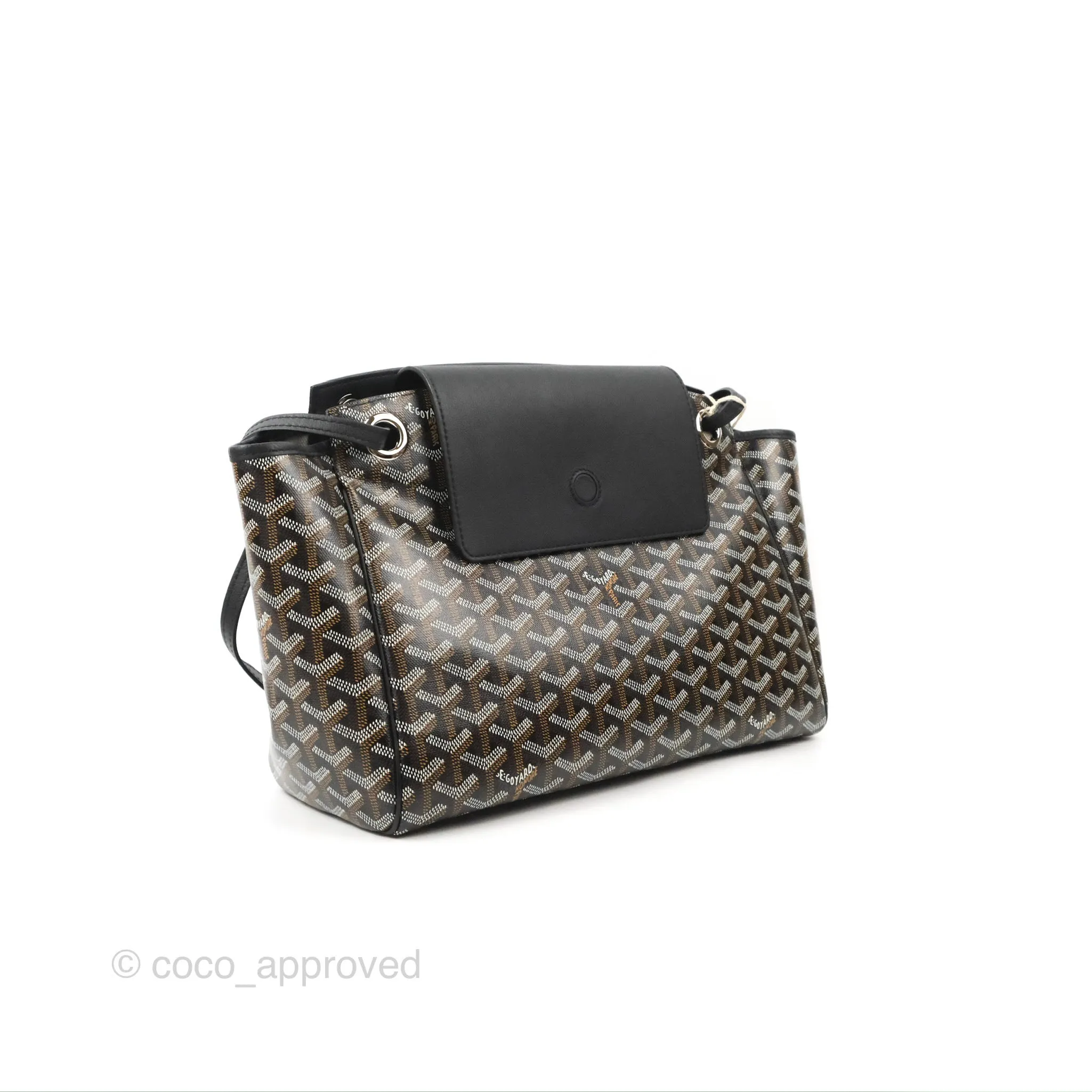 Goyard Goyardine Rouette PM Black