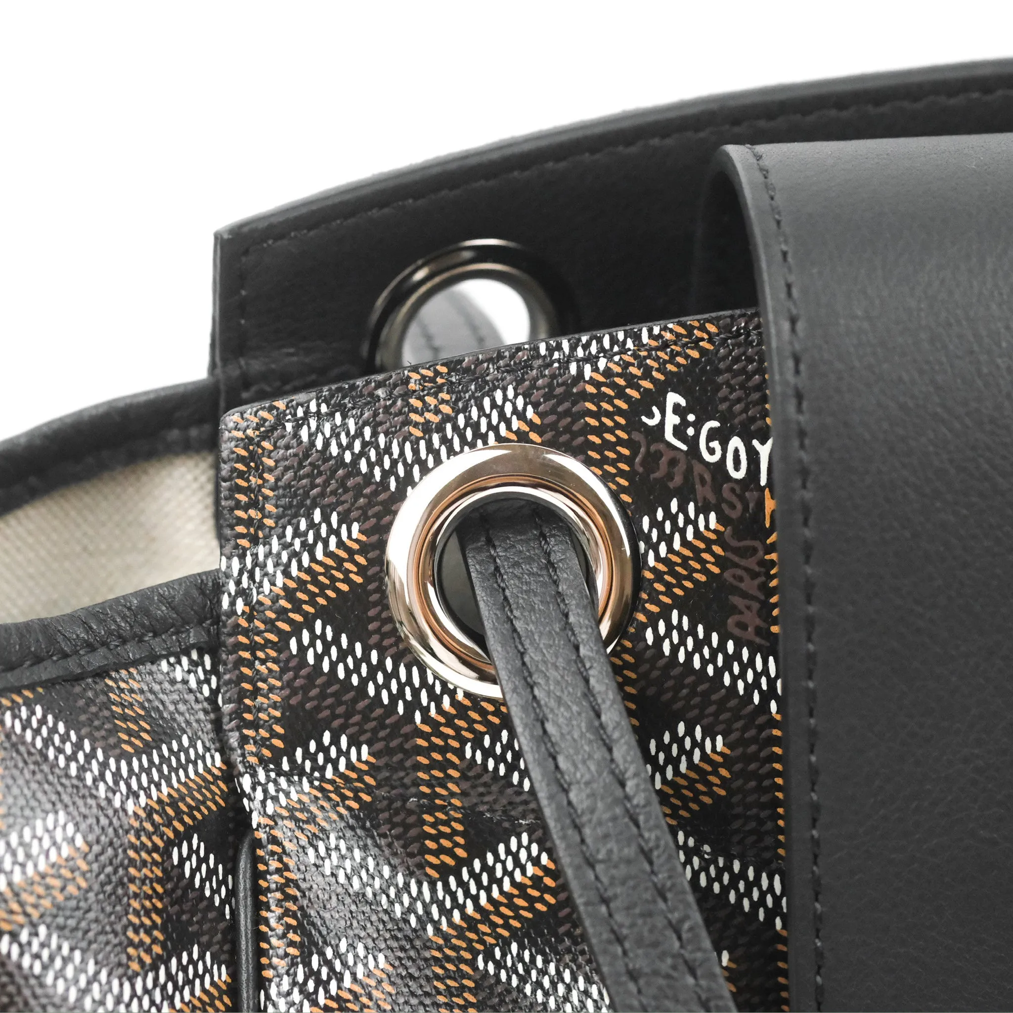 Goyard Goyardine Rouette PM Black