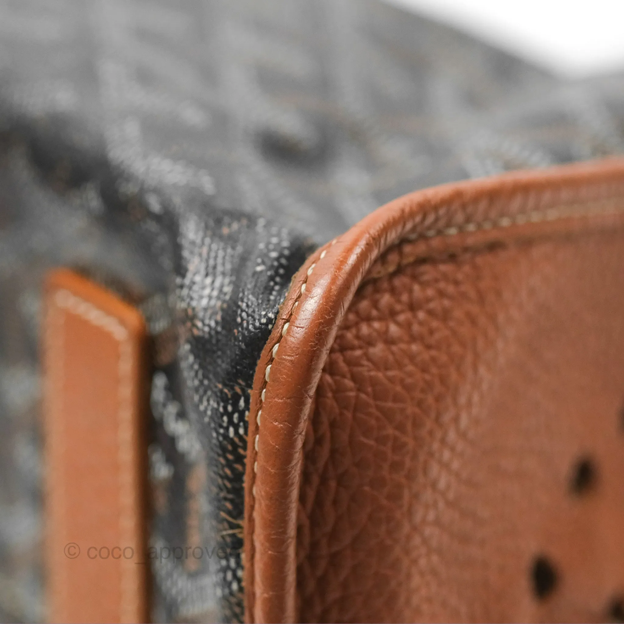 Goyard Hardy Pet Carrier PM Goyardine Canvas Black Tan