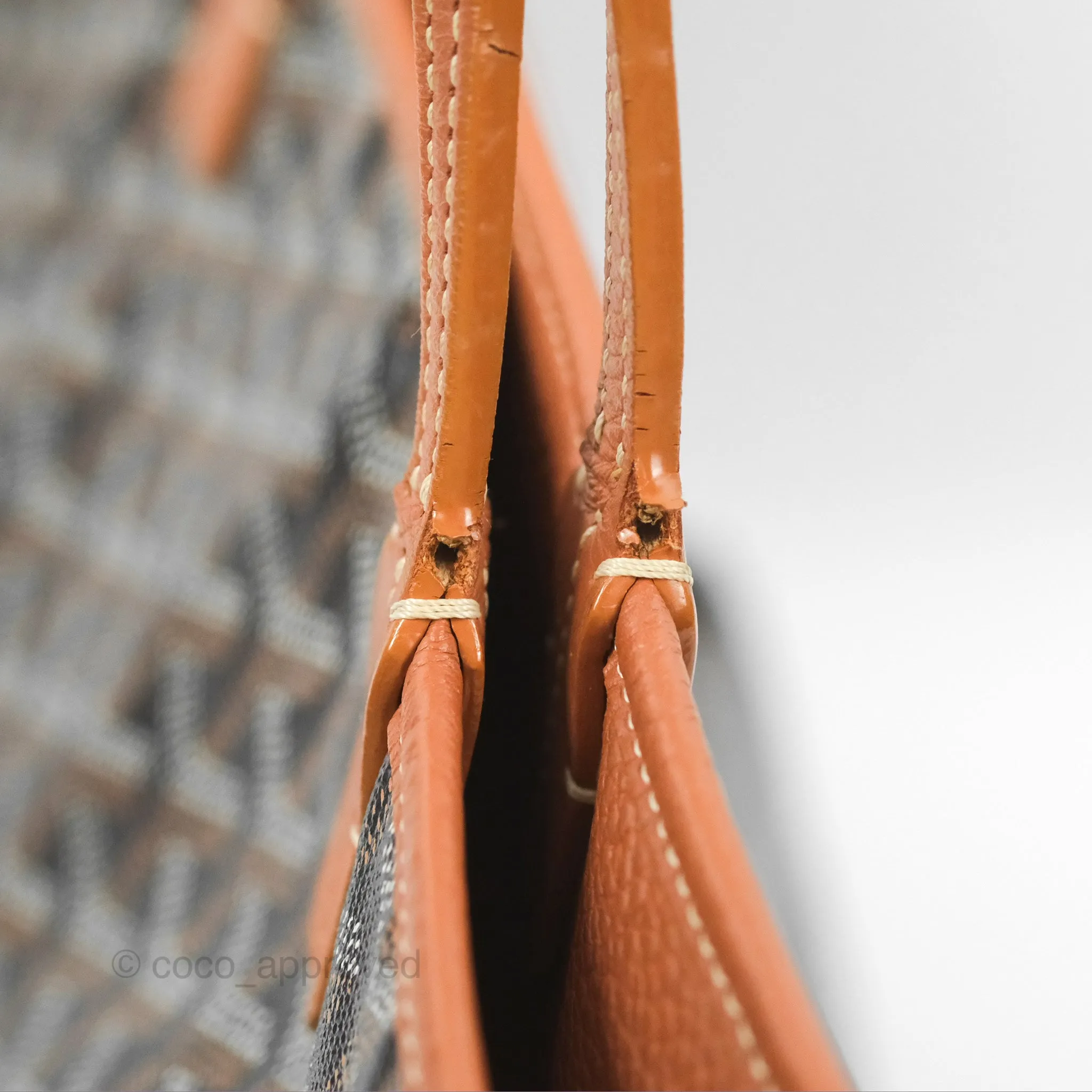 Goyard Hardy Pet Carrier PM Goyardine Canvas Black Tan