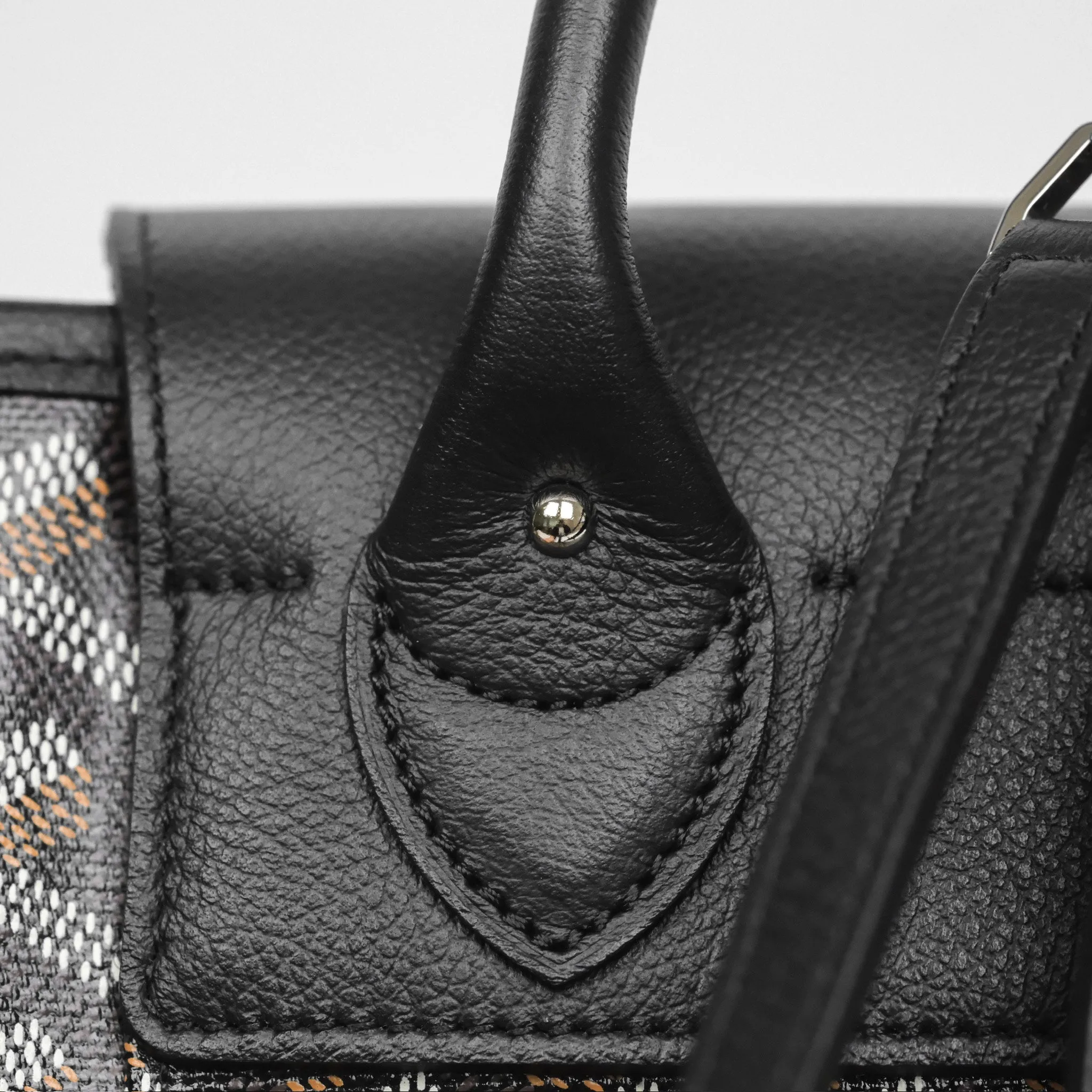 Goyard Mini Alpin Backpack Black Goyardine Calfskin