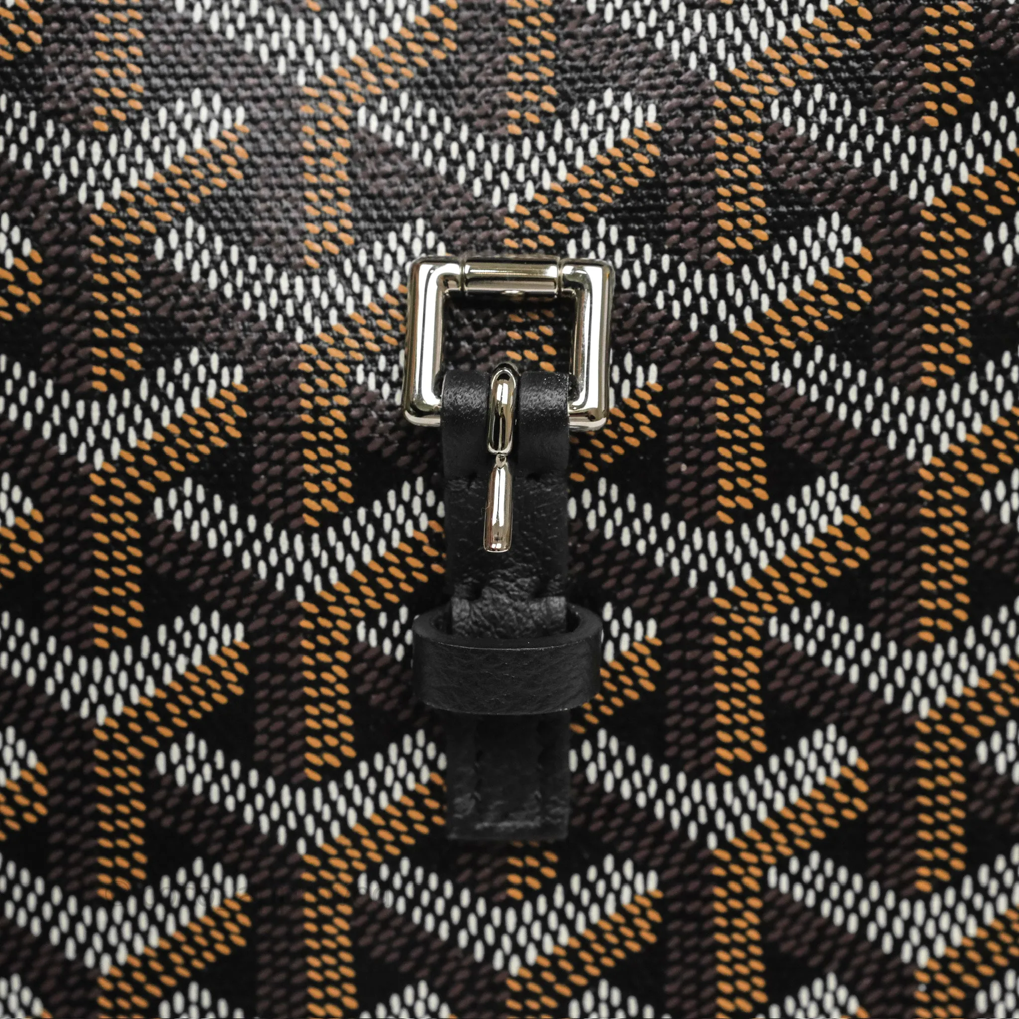 Goyard Mini Alpin Backpack Black Goyardine Calfskin