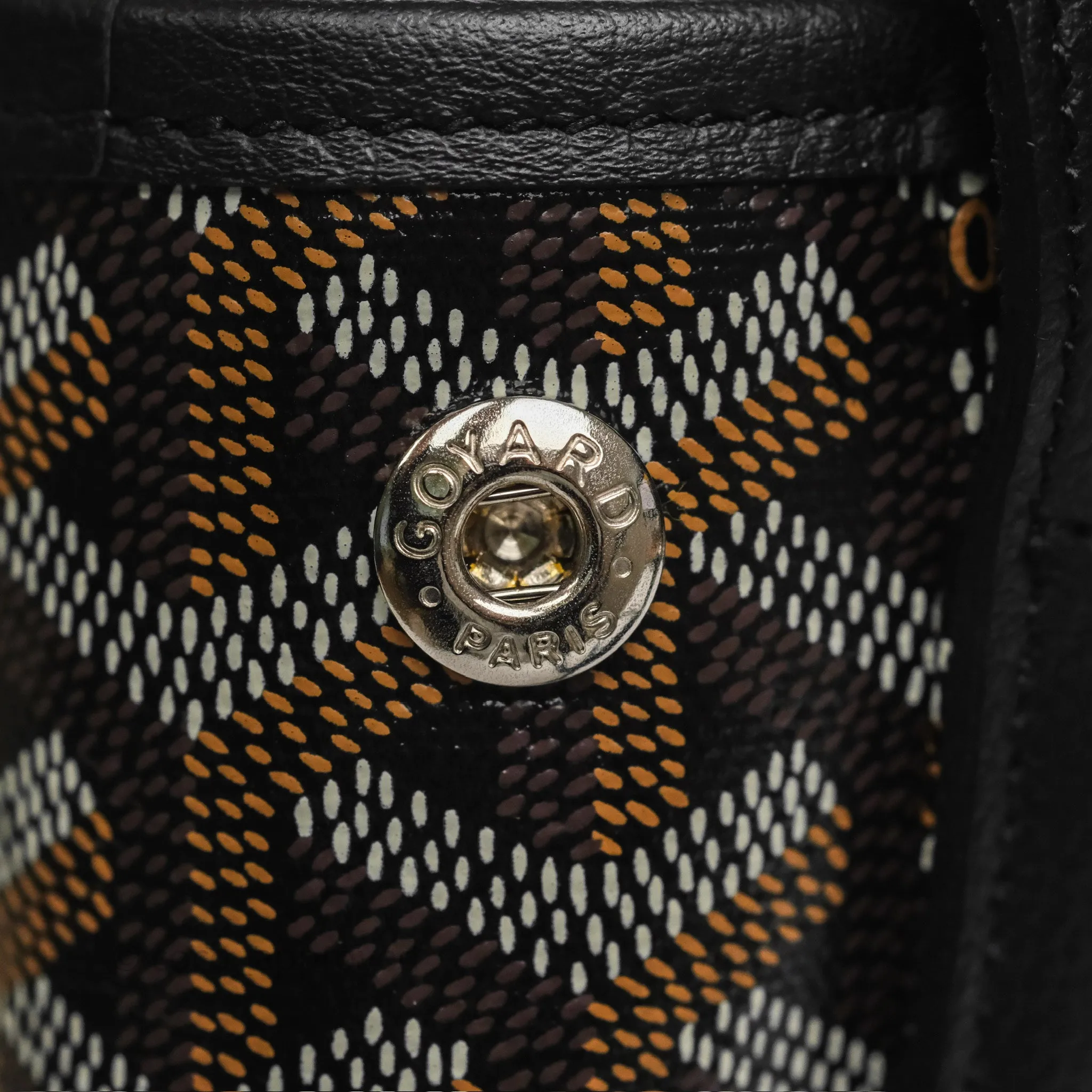 Goyard Mini Alpin Backpack Black Goyardine Calfskin