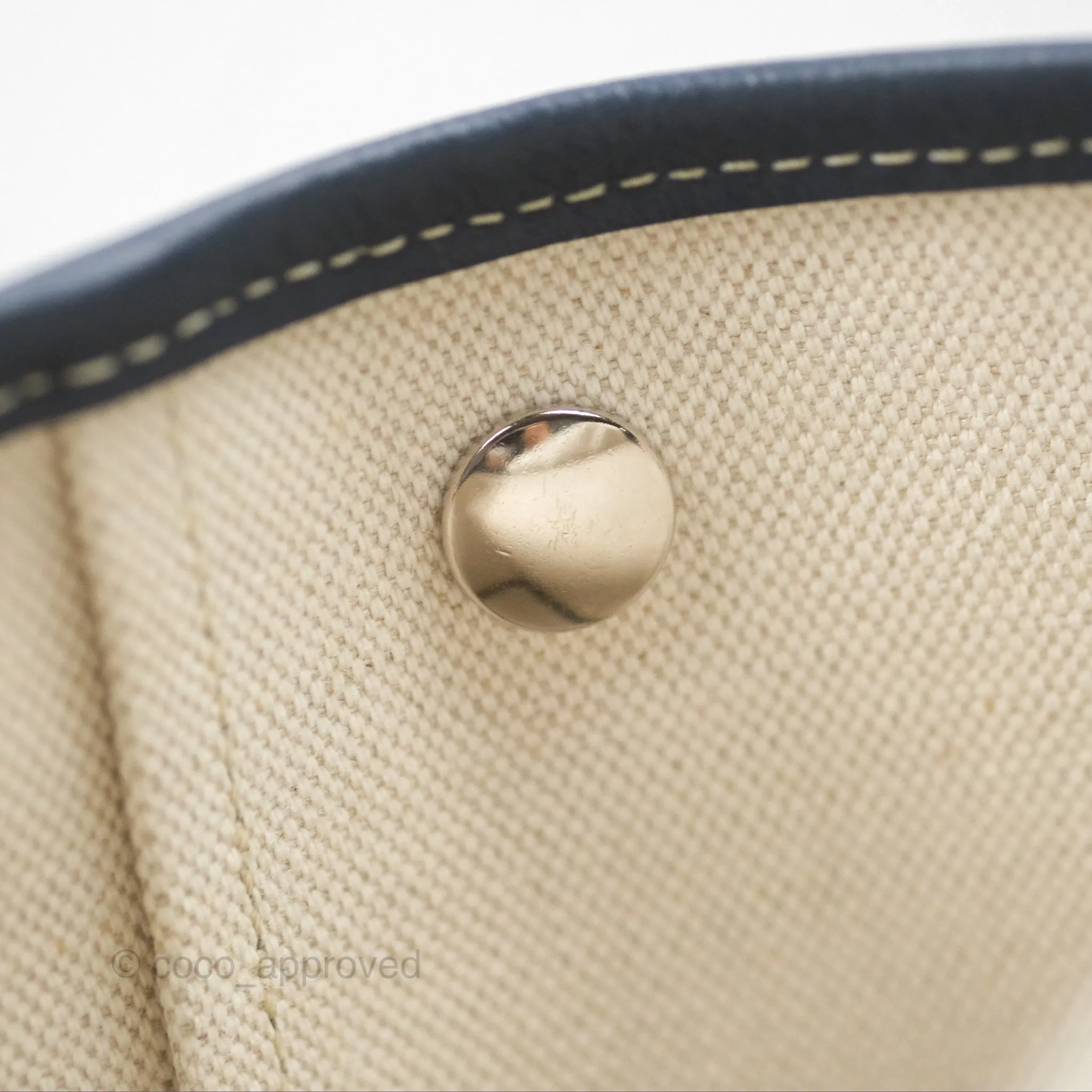 Goyard Mini Alpin Backpack Navy Blue Goyardine Calfskin