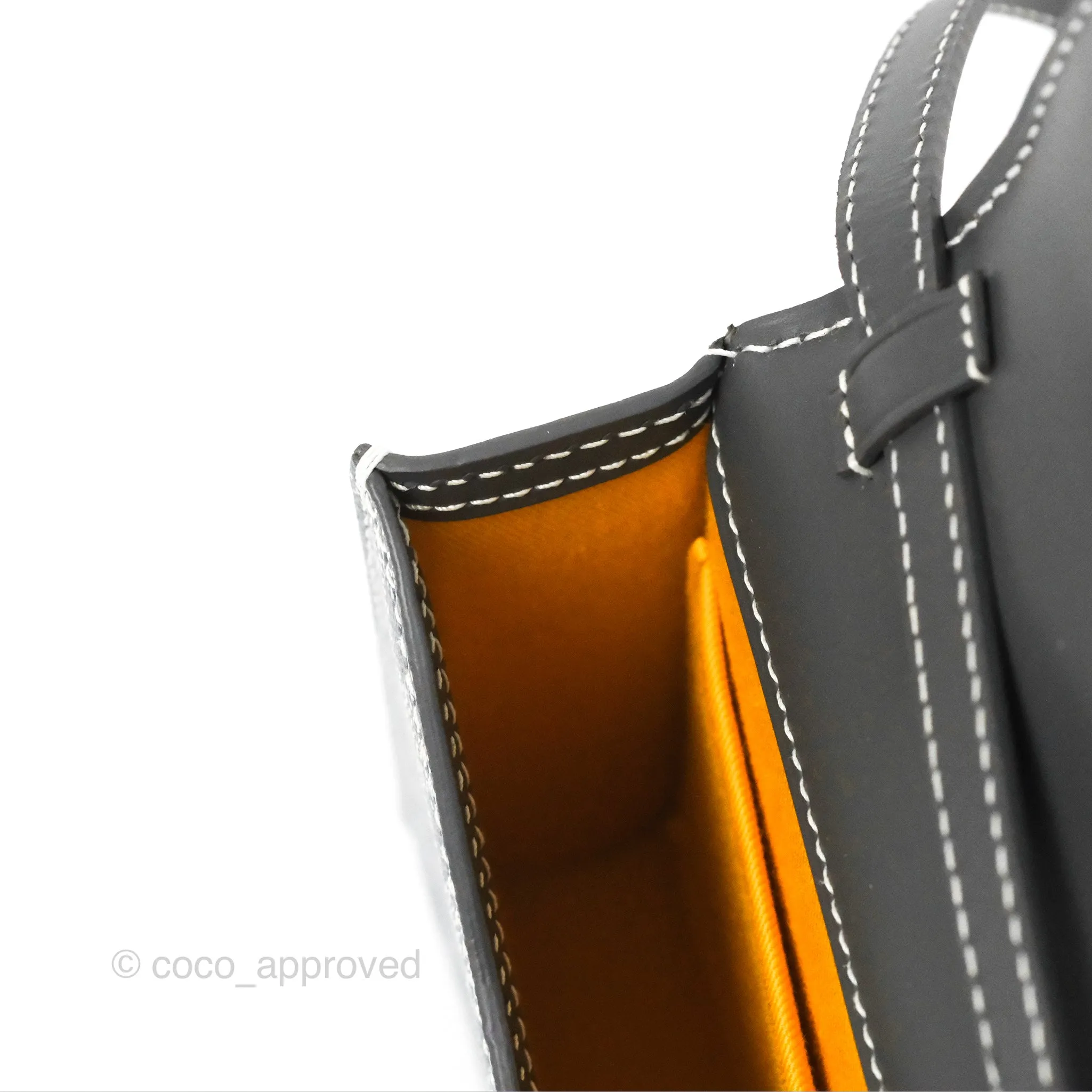 Goyard Monte-Carlo PM Clutch with Strap Grey Goyardine Canvas