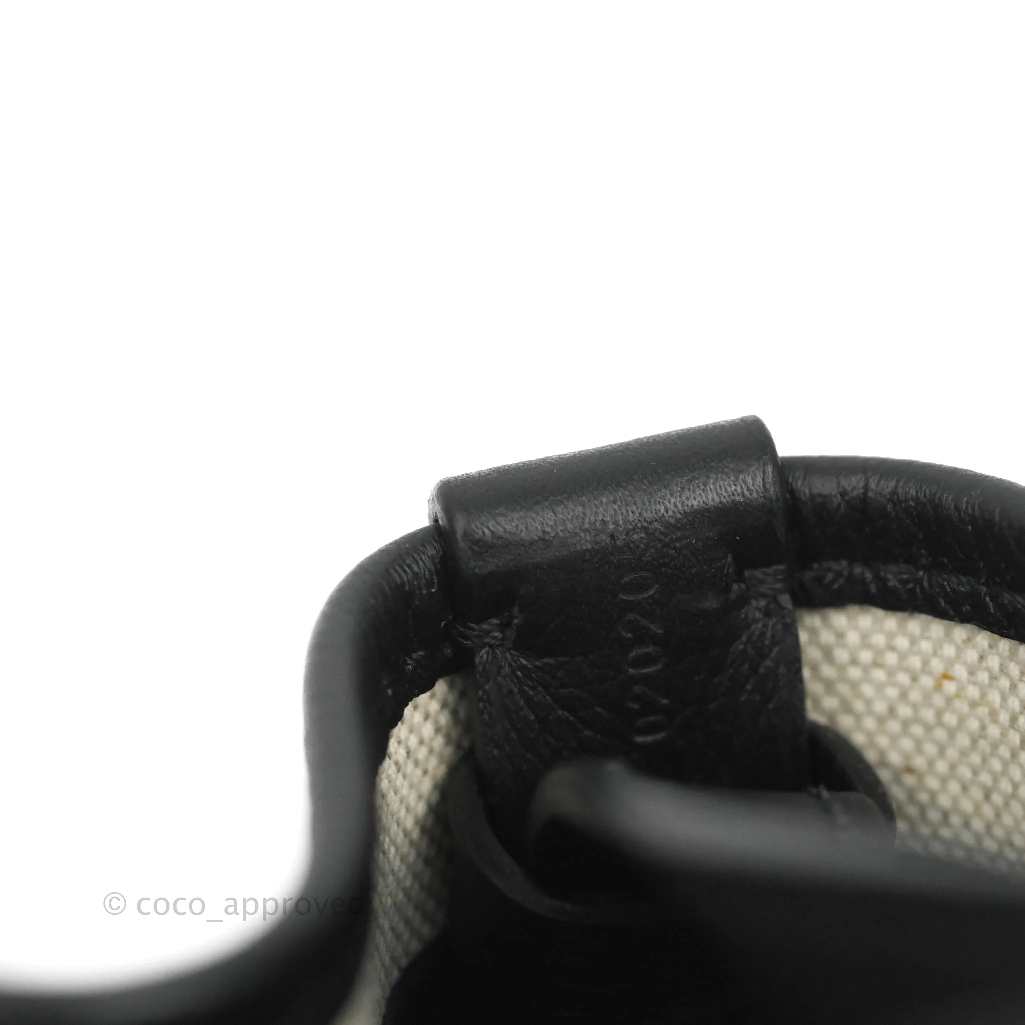 Goyard Petit Flot Black Drawstring Bucket Bag