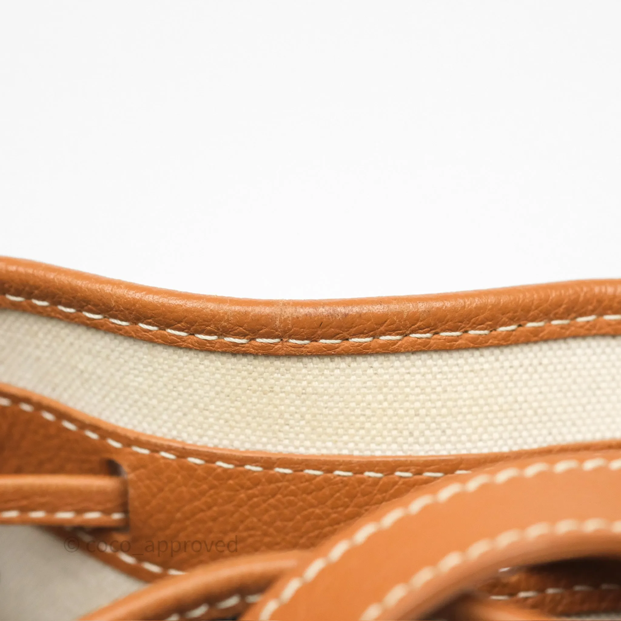 Goyard Petit Flot Bucket Bag Black & Tan Goyardine