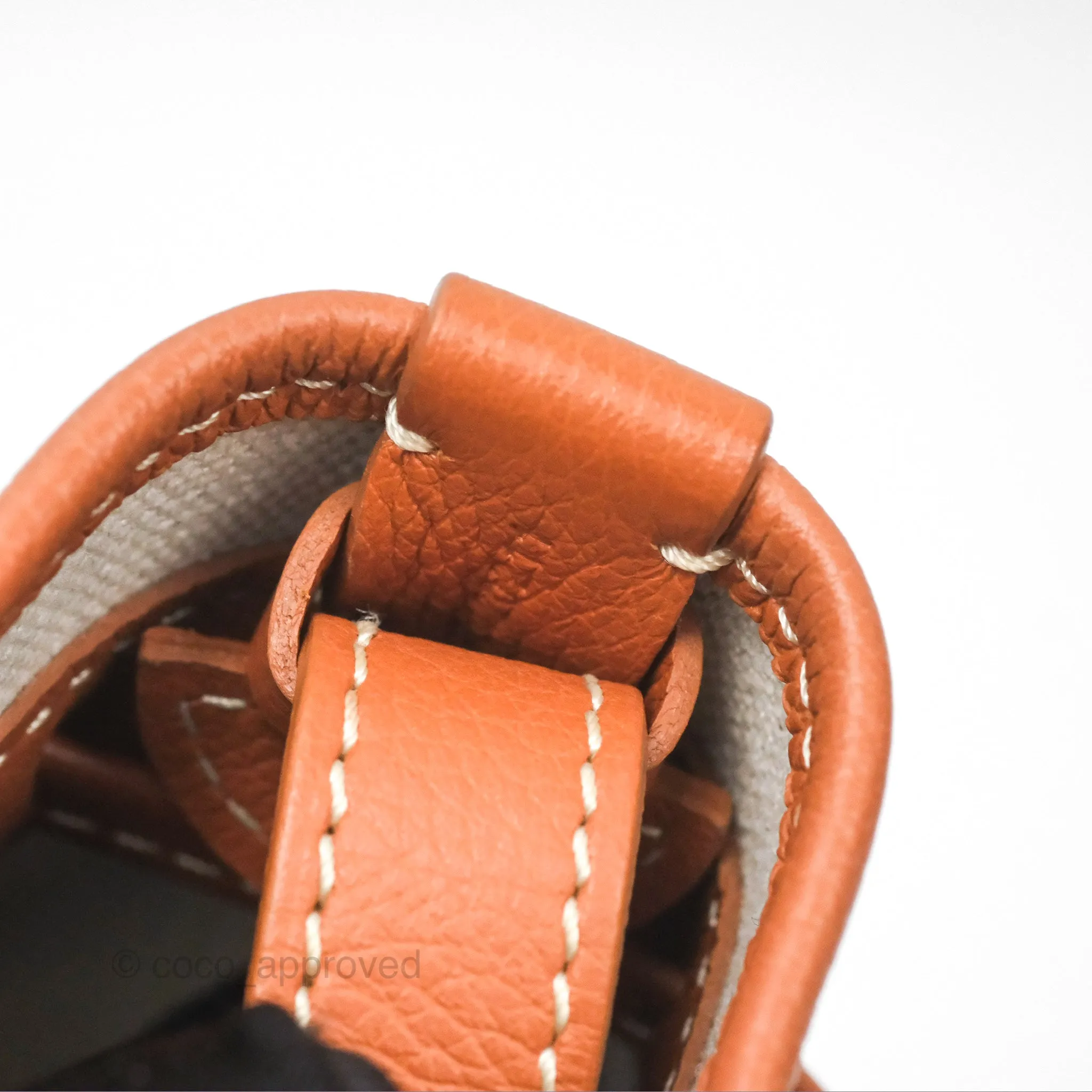 Goyard Petit Flot Bucket Bag Black & Tan Goyardine
