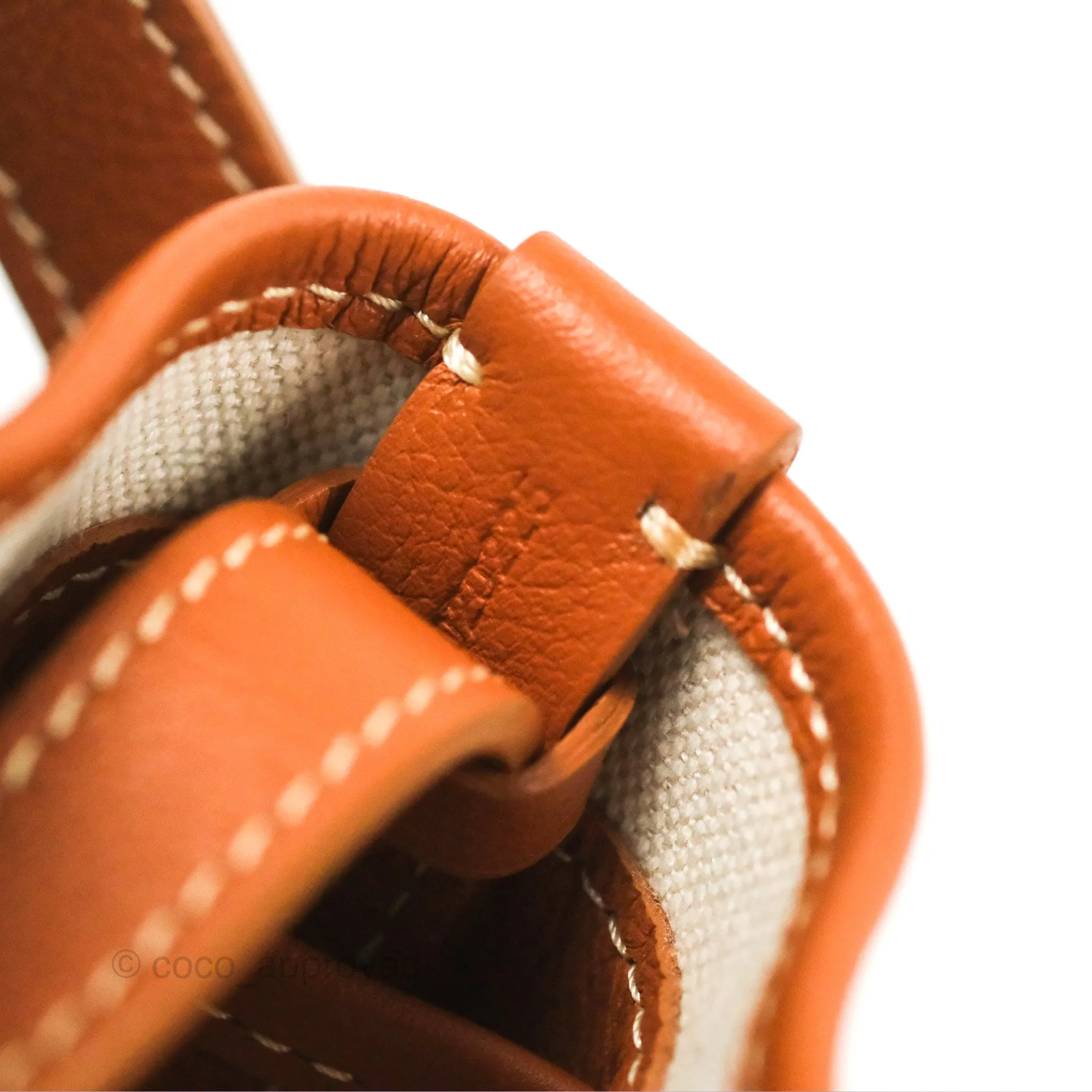 Goyard Petit Flot Bucket Bag Black & Tan Goyardine