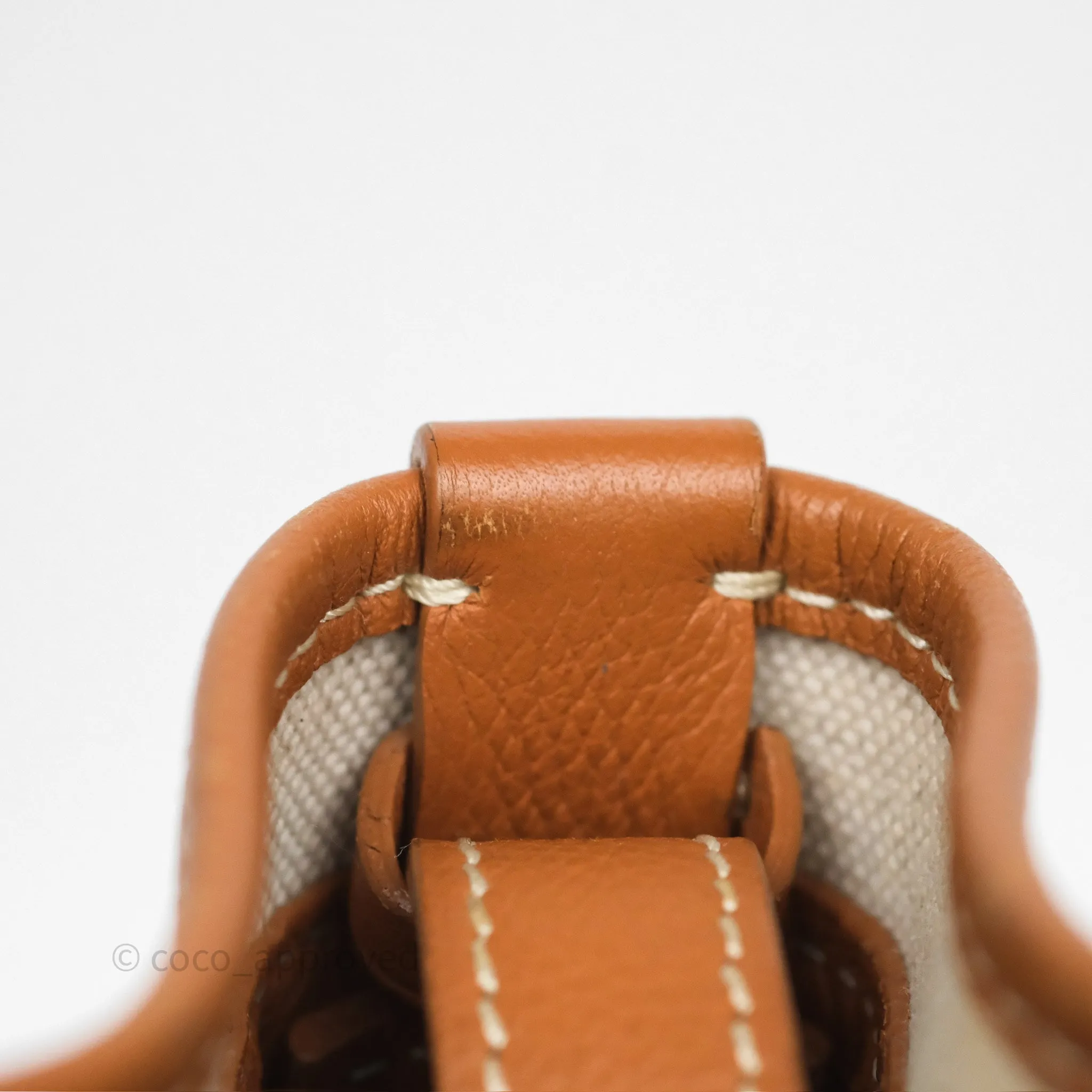 Goyard Petit Flot Bucket Bag Black & Tan Goyardine