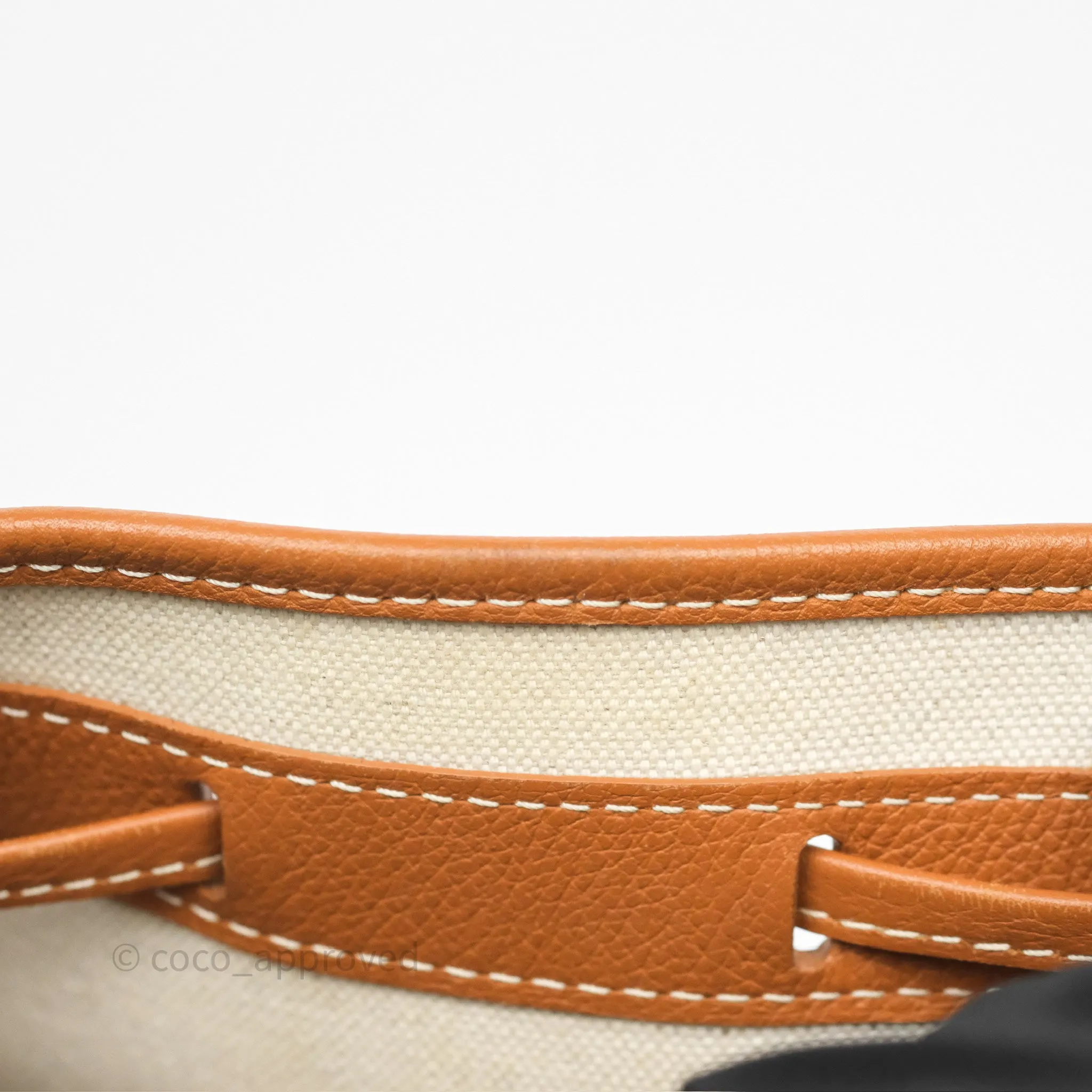 Goyard Petit Flot Bucket Bag Black & Tan Goyardine