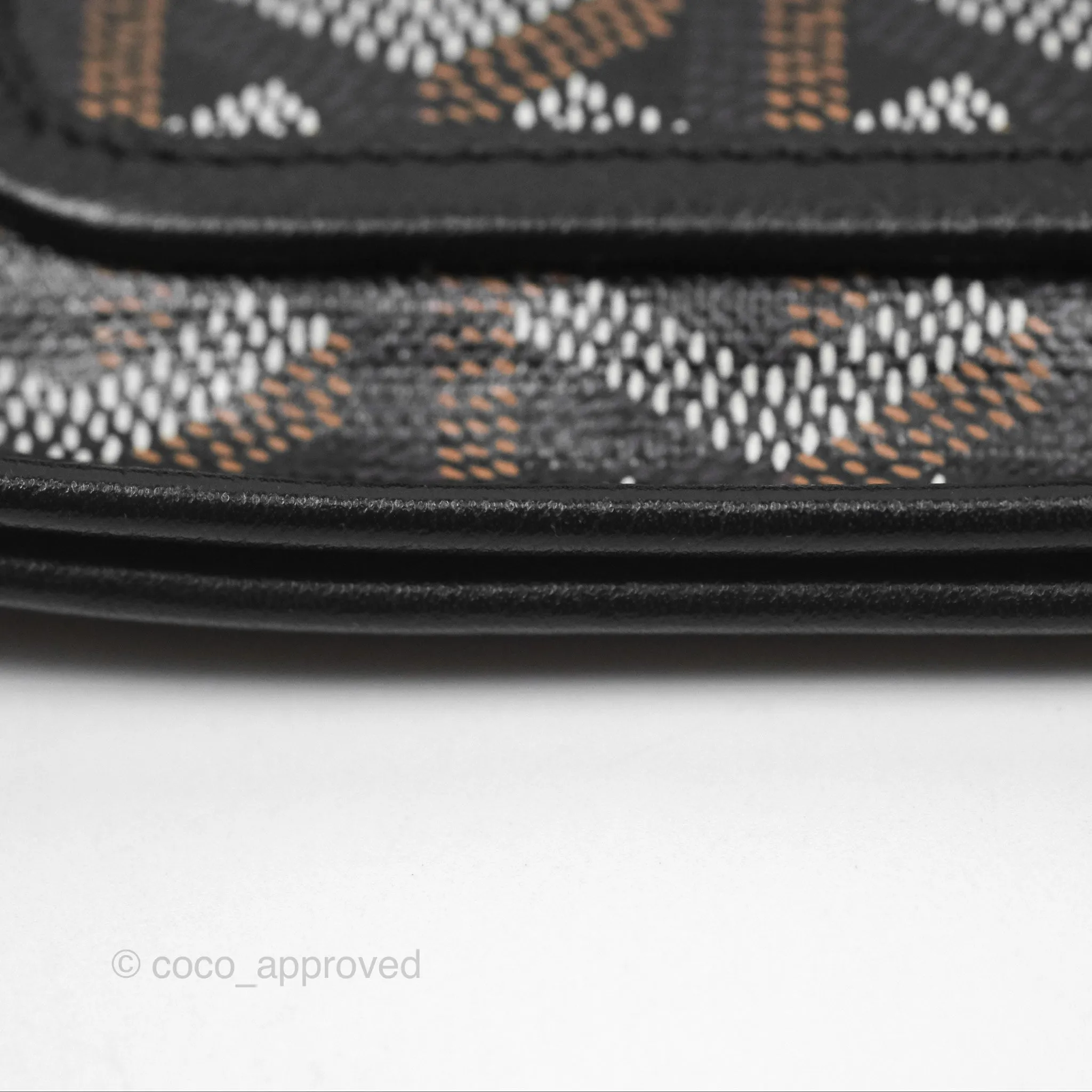 Goyard Plumet Pocket Wallet Black