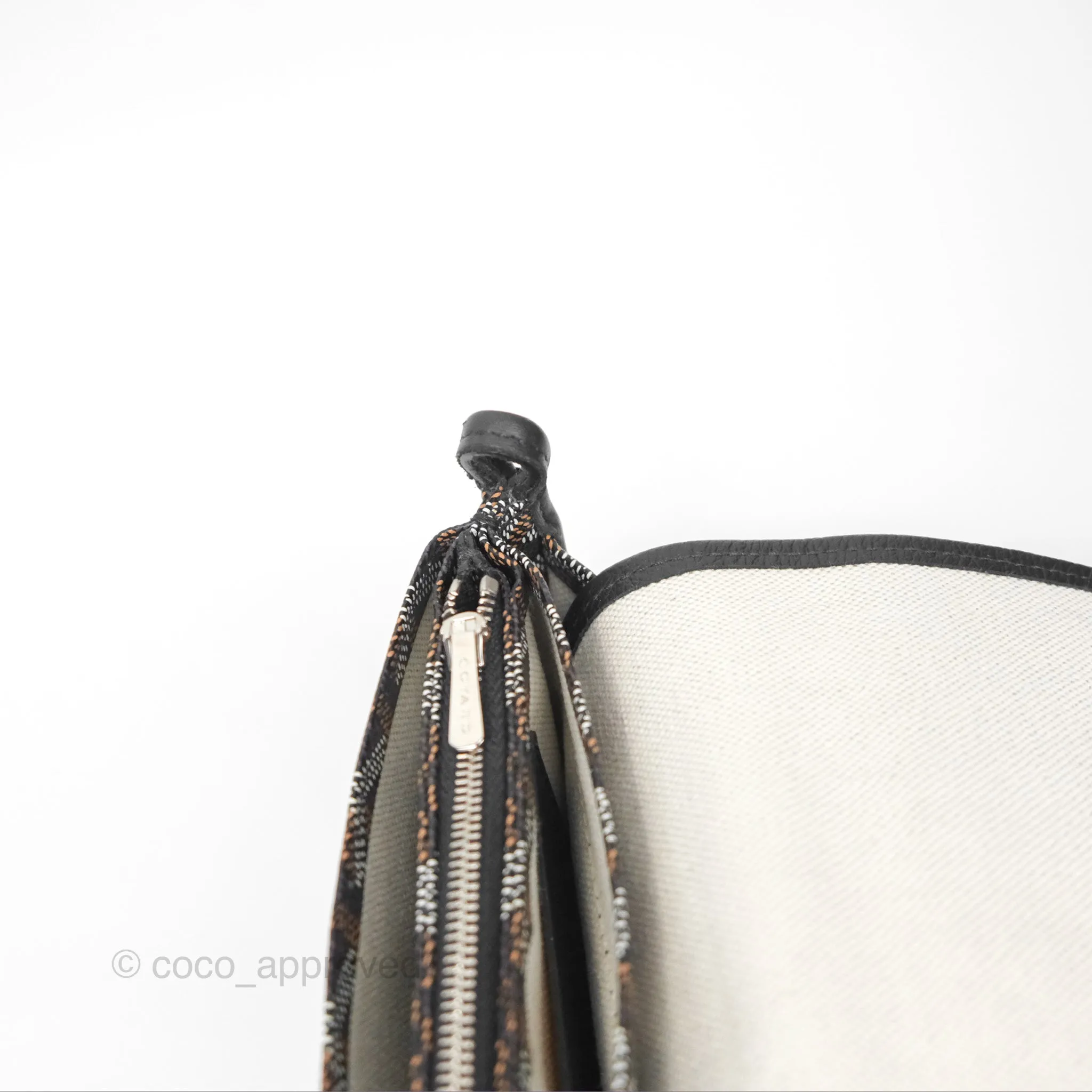 Goyard Plumet Pocket Wallet Black