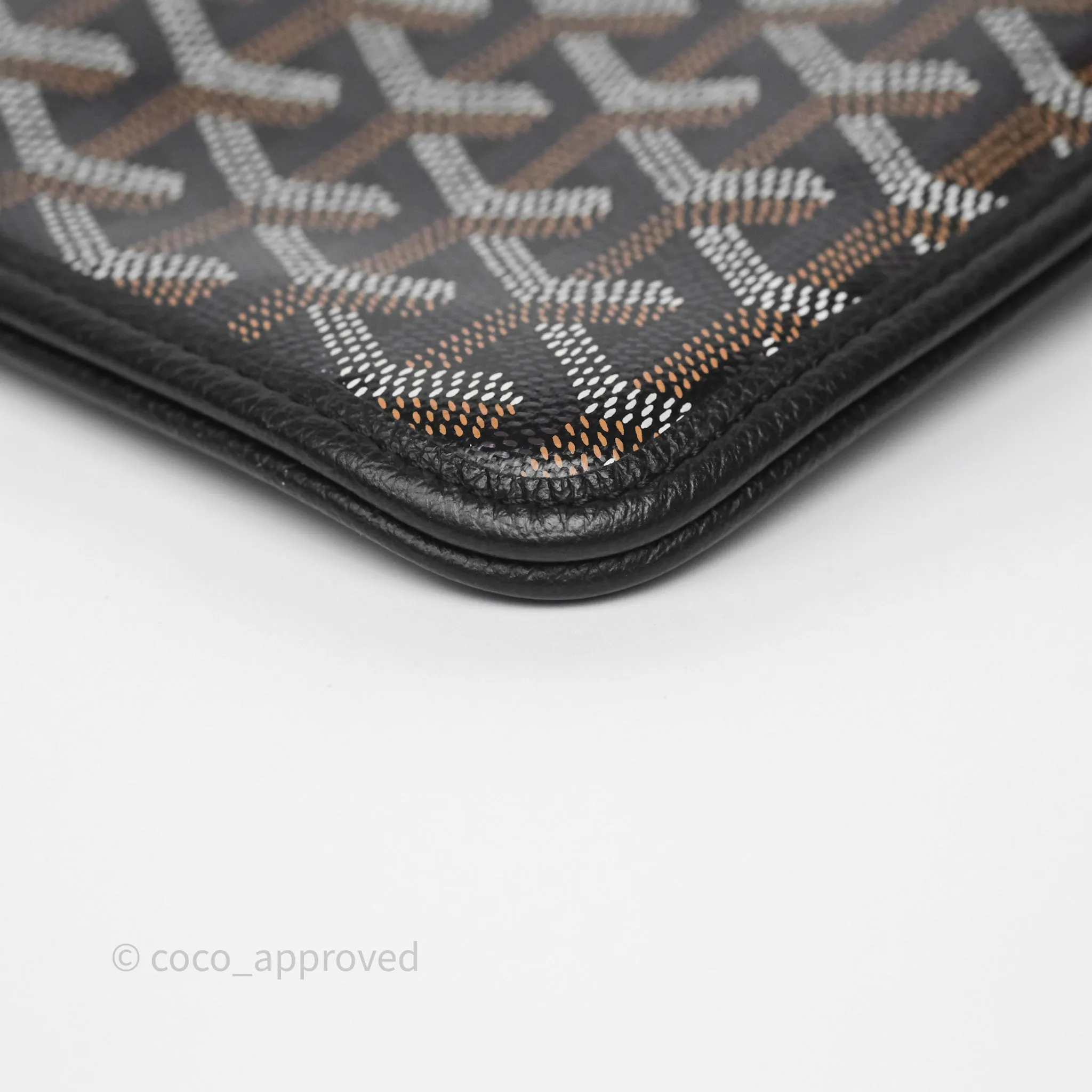 Goyard Plumet Pocket Wallet Black