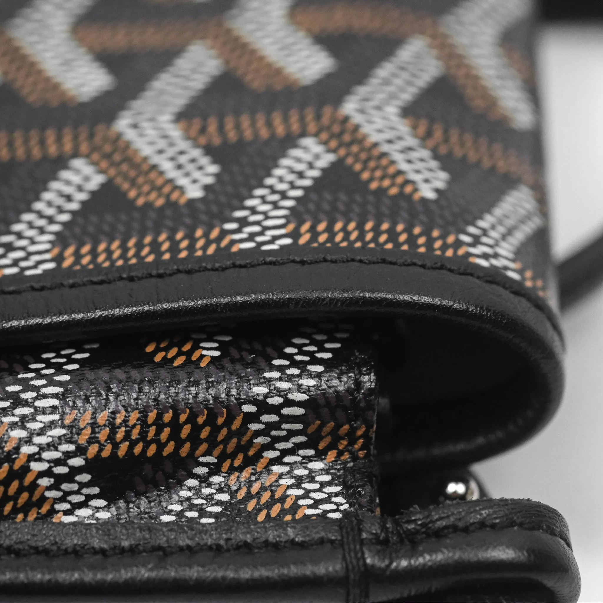 Goyard Plumet Pocket Wallet Black