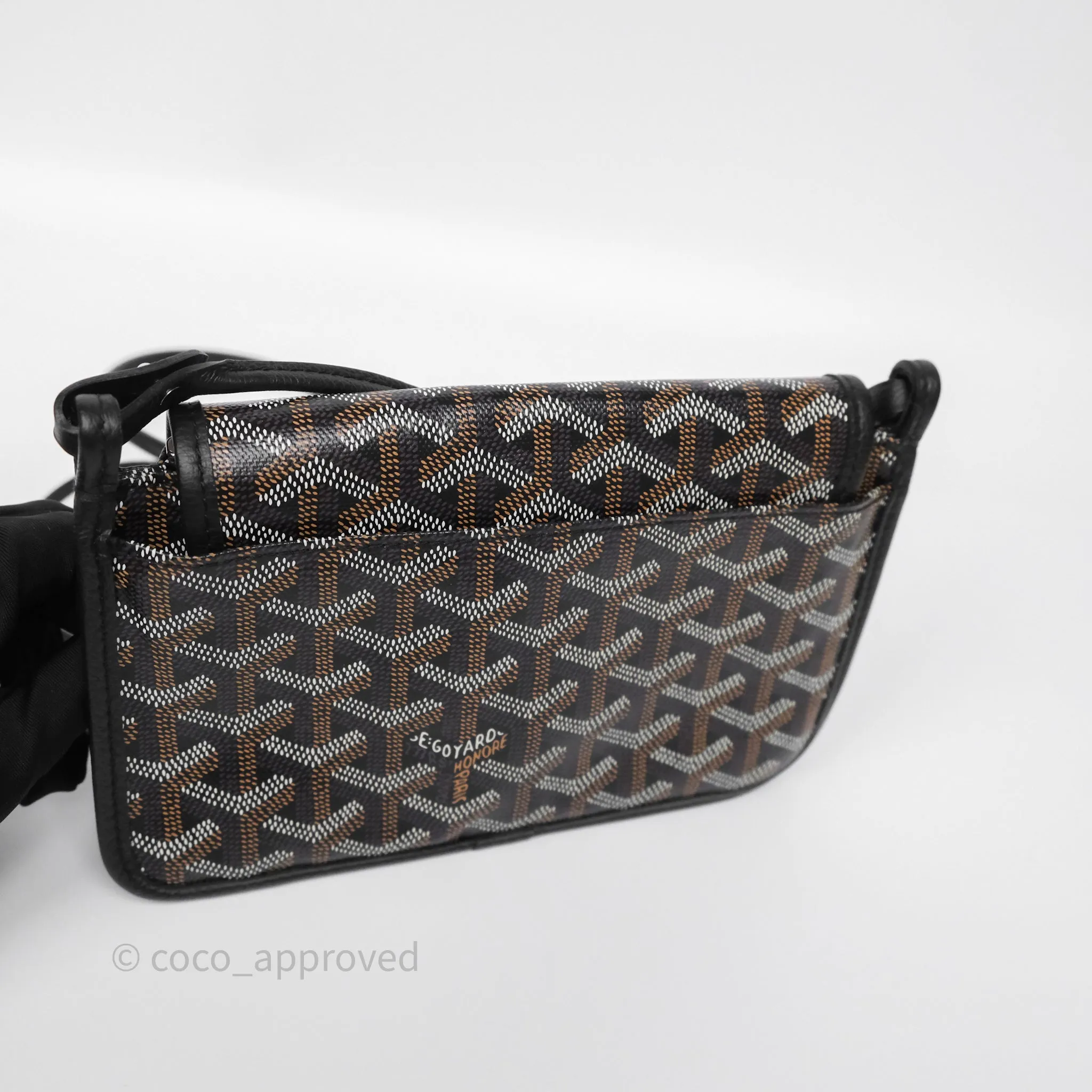 Goyard Plumet Pocket Wallet Black