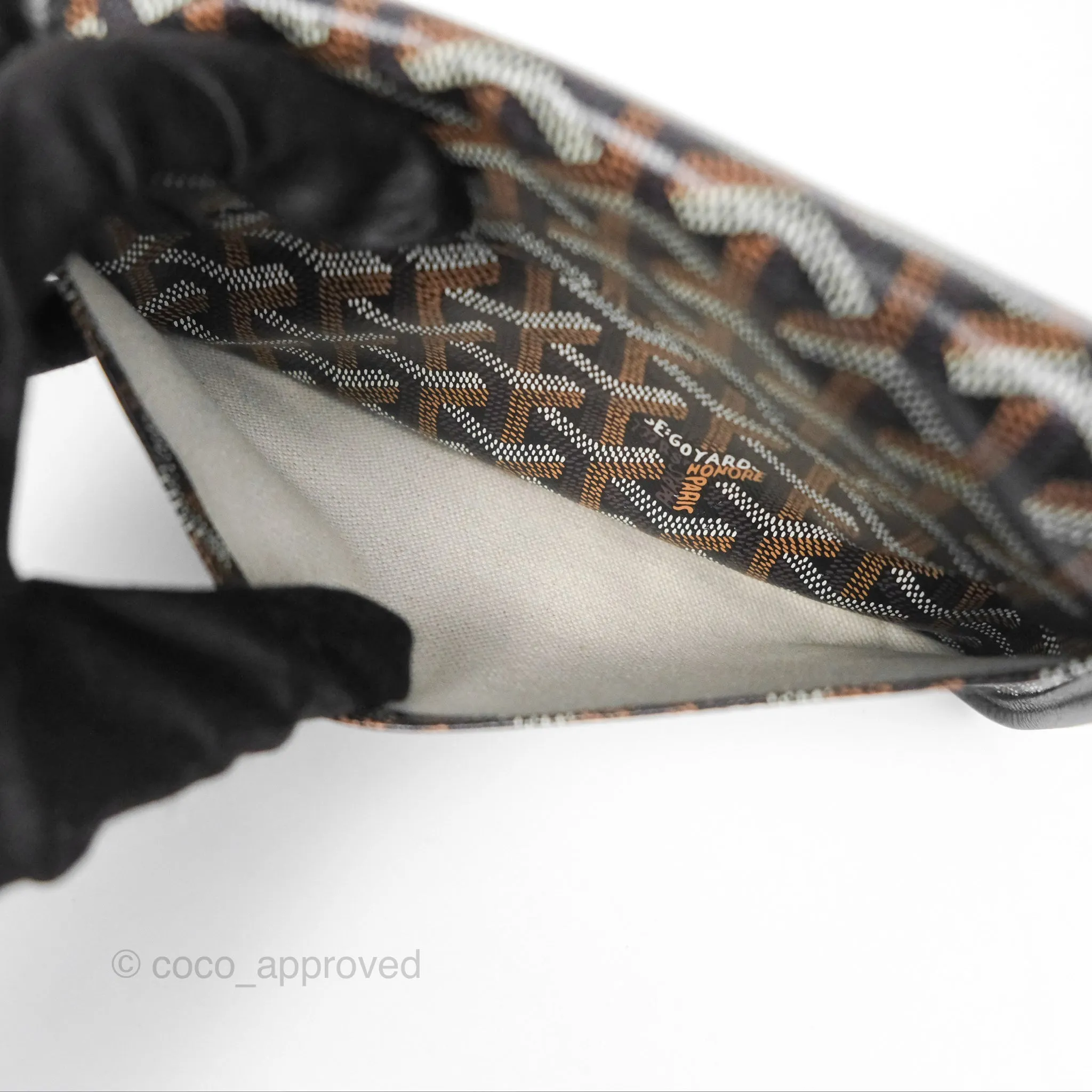 Goyard Plumet Pocket Wallet Black